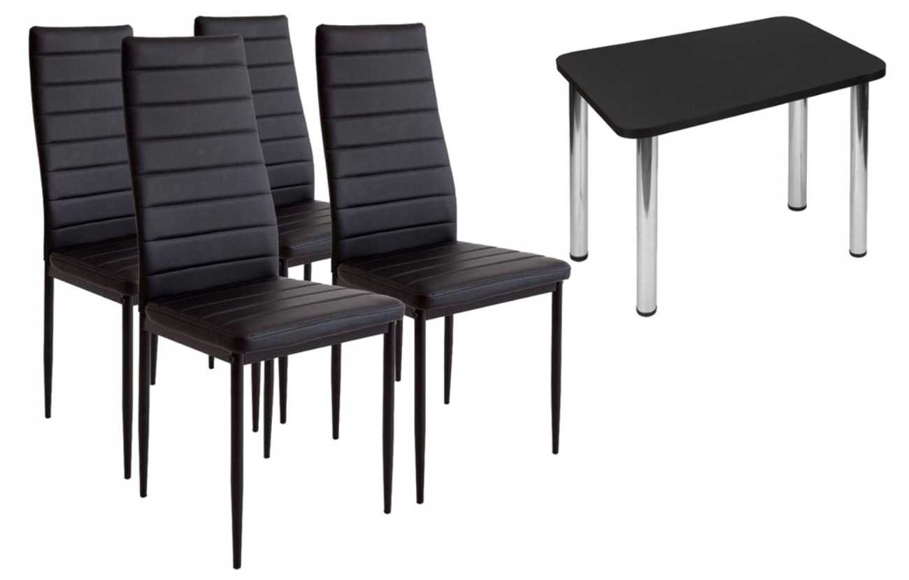 Nastavenie tabuľky 100x65cm + 4x skladací stolček stoličky