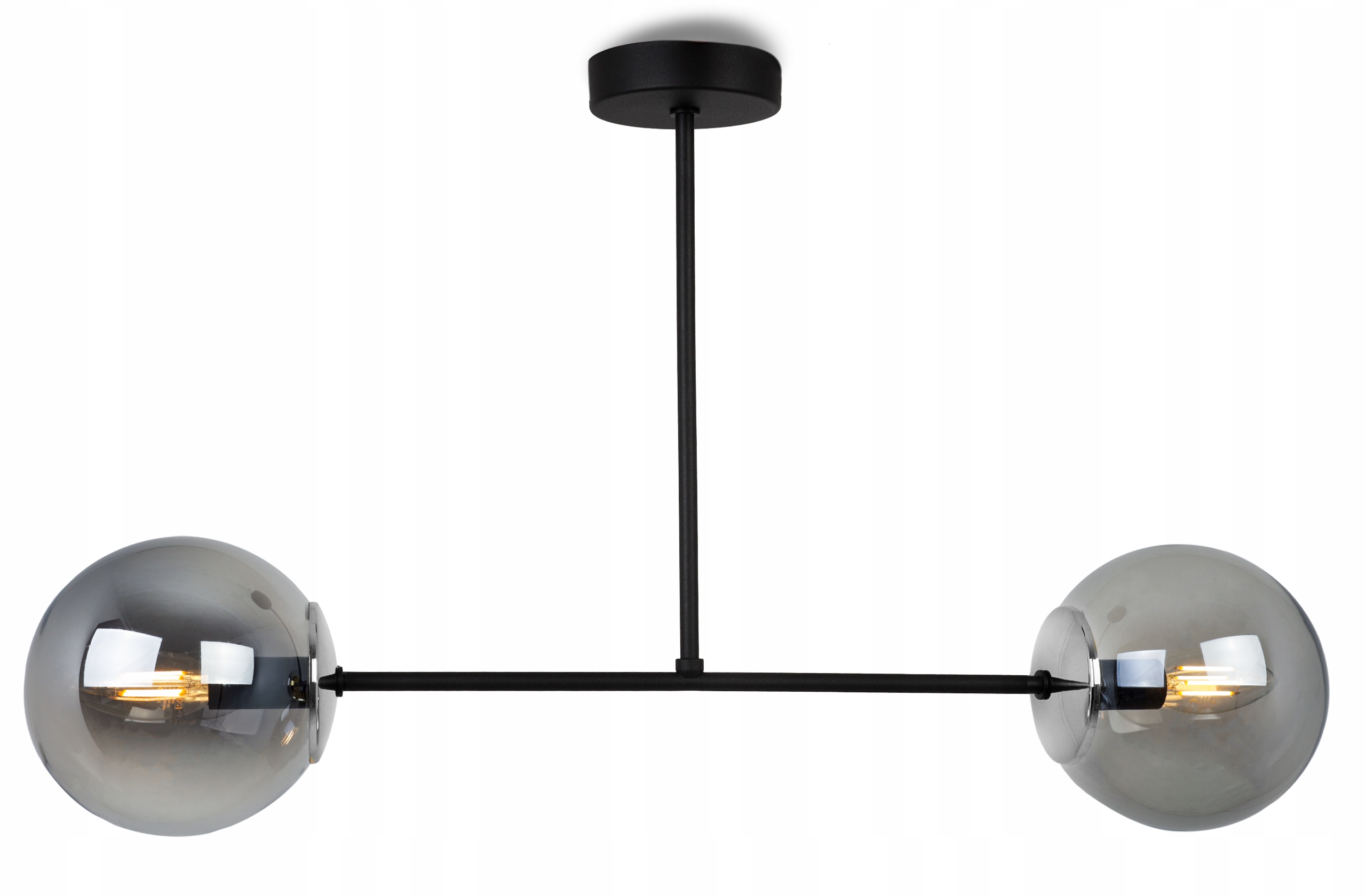 

Lampa Wisząca Nowoczesna Szklane Kule Żyrandol Led