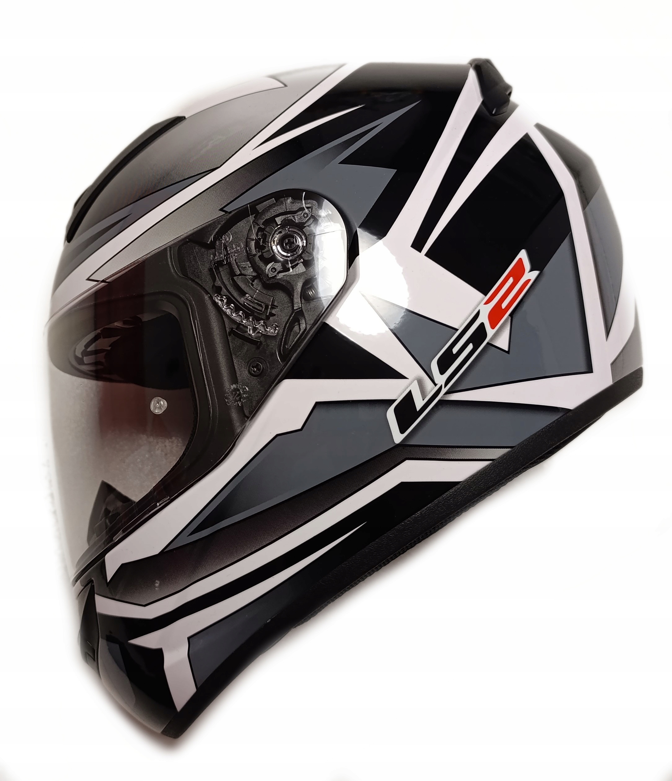 KASK LS2 FF352 GAMMA BLACK TITANIUM rozmiar XS INTEGRALNY WYPRZEDAŻ