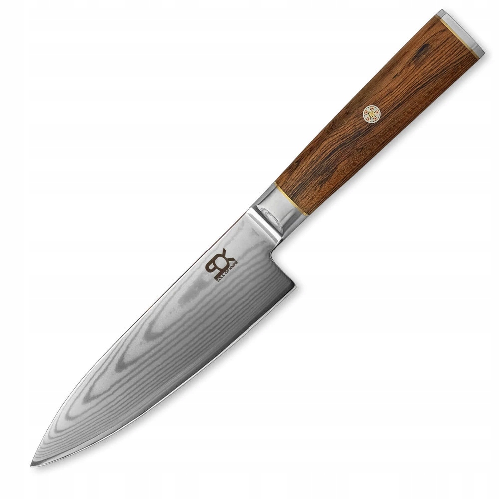 Nôž kuchynský Chef/Gyuto 152 mm Sok Cocobolo White Damascus