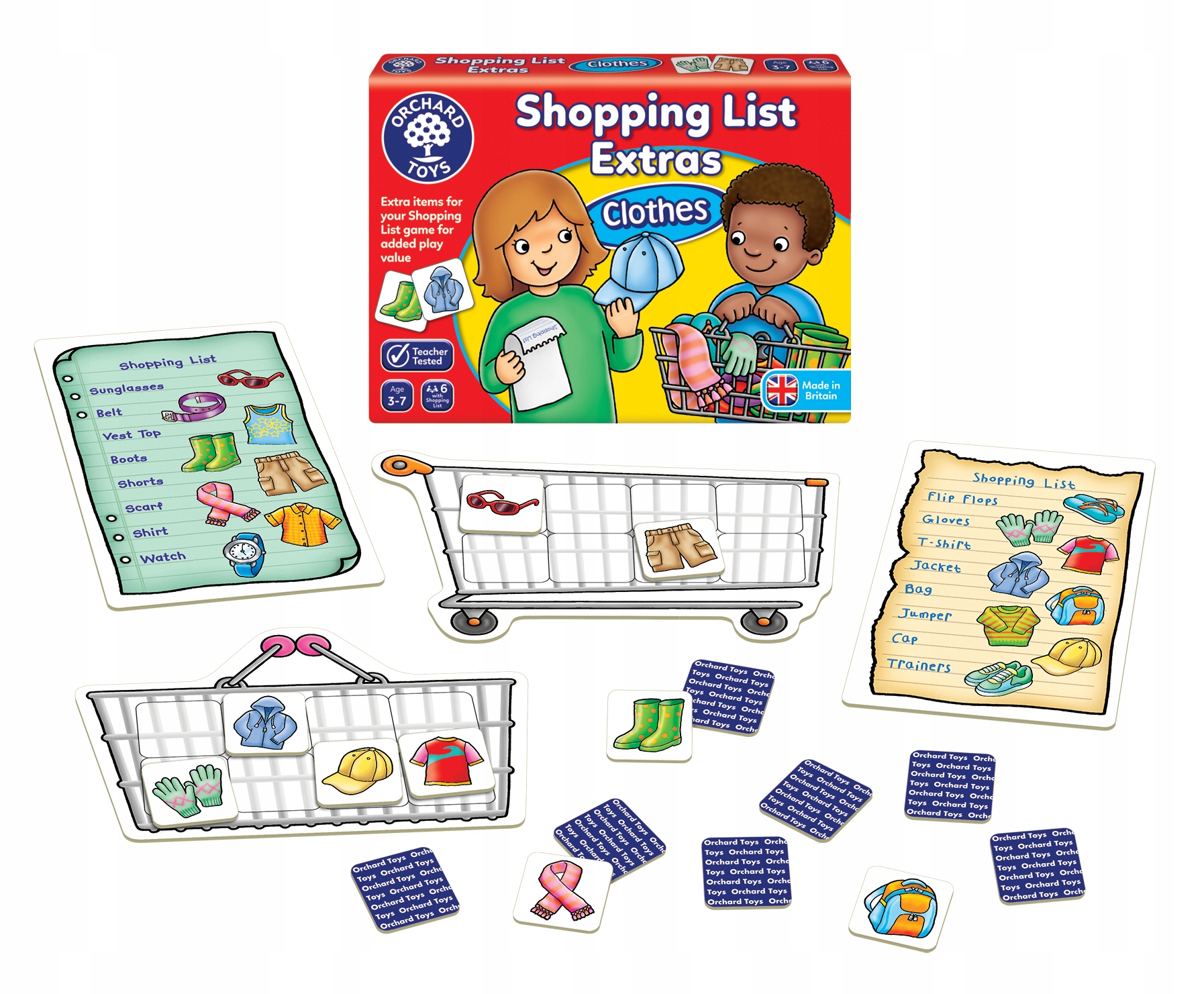Orchard Toys Shopping List - Clothes