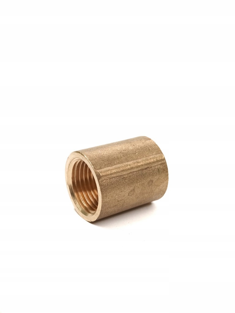 

Mufa mosiężna Gw 1/2" DN15 złączka