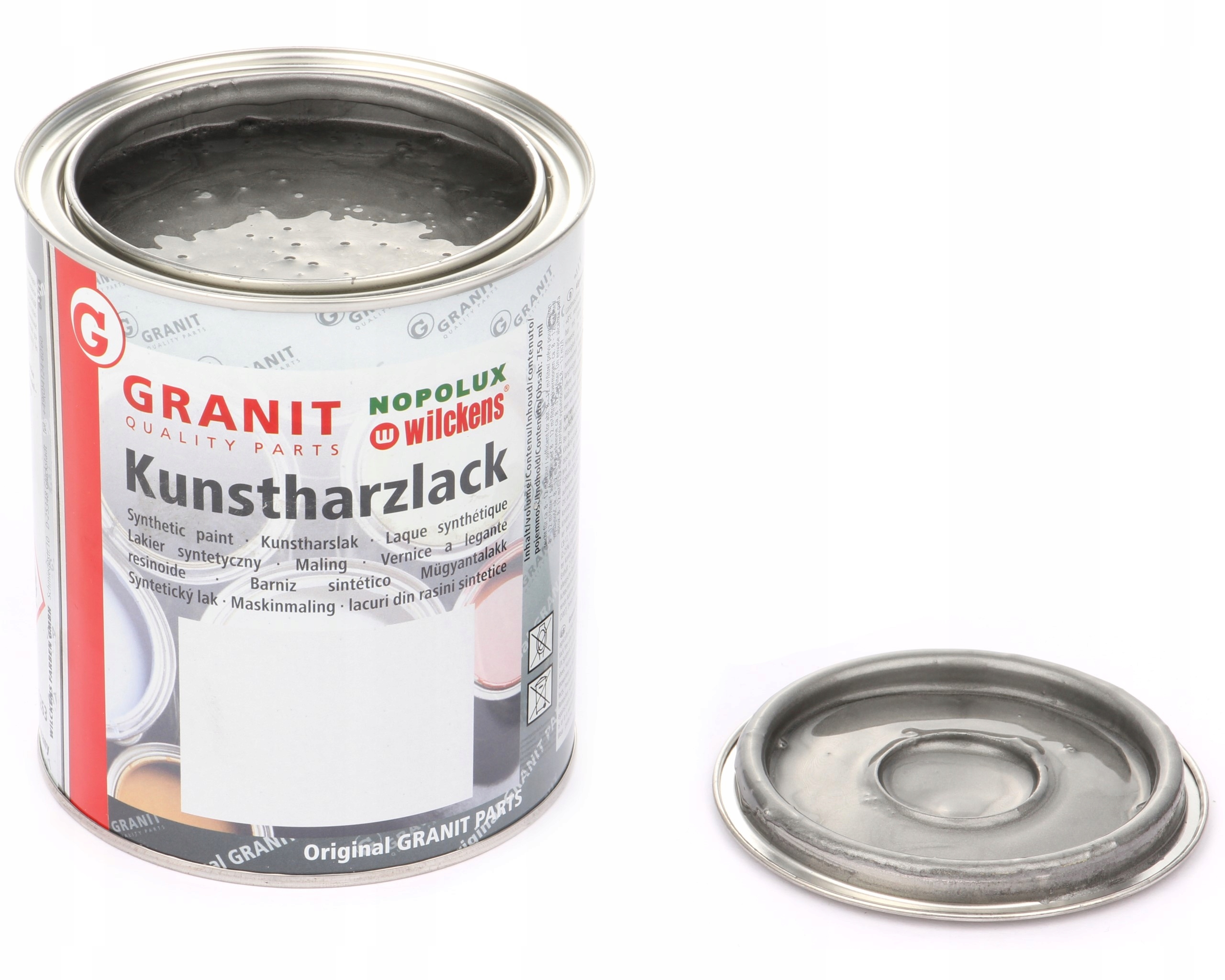 lak, barva pro stroje RAL9007 1l Wilckens Granit