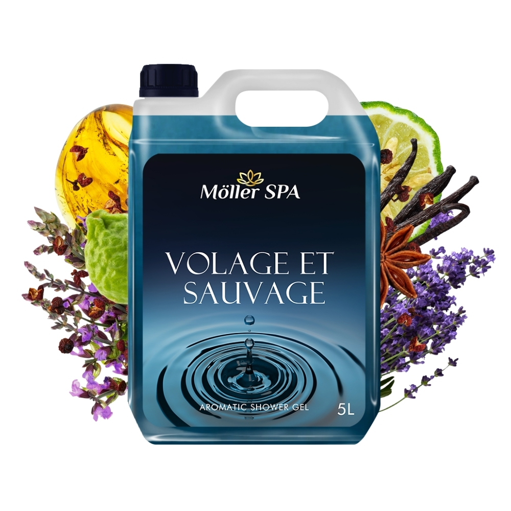 Möller Spa Volage Et Sauvage Żel Pod Prysznic O Zapachu Perfum Męski 5L