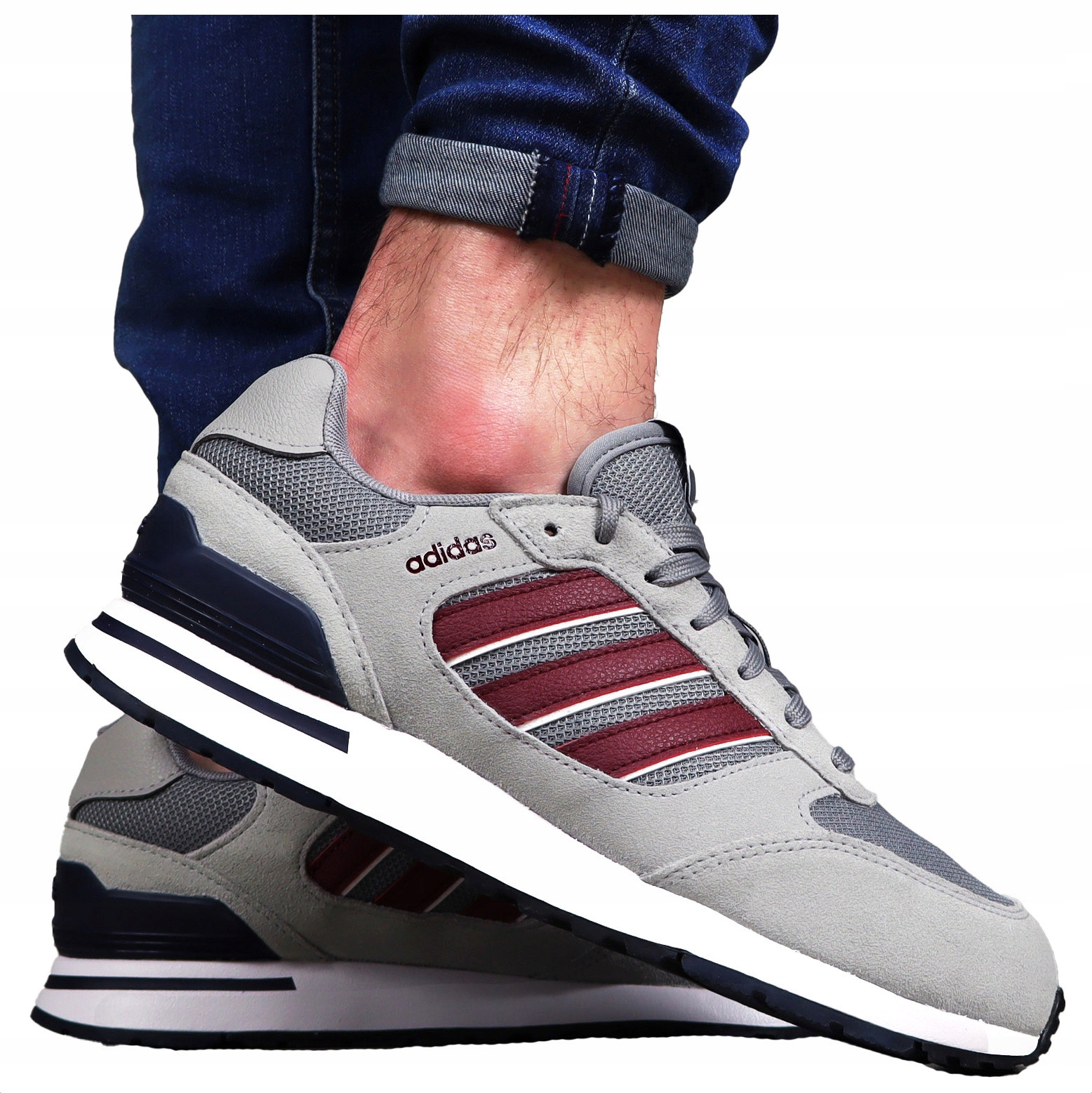 pánské boty Adidas Kožené sportovní Pohodlné tenisky pro každodenní nošení Originál