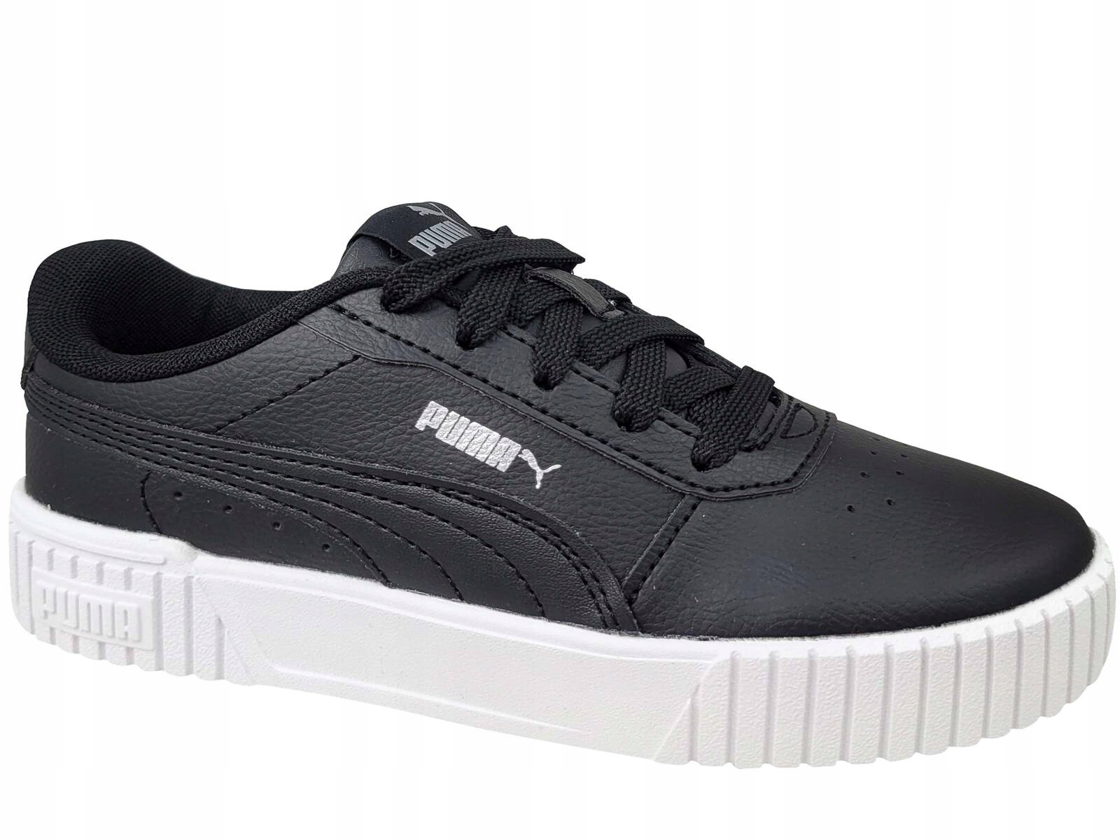 Puma Carina 2.0 Ps 386186 01 Buty Dziecięce Trampki Tenisówki Czarne