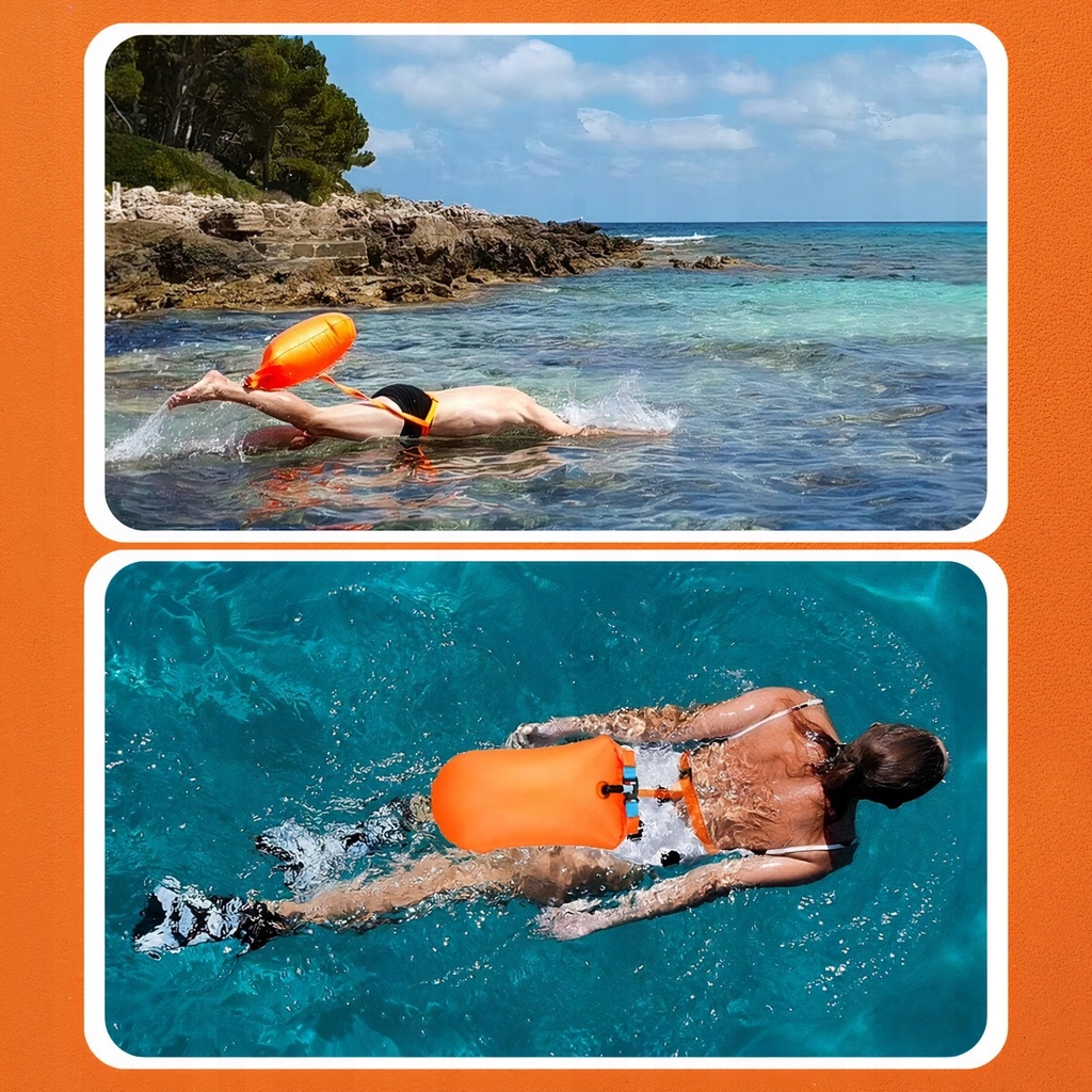 BOJKA ASEKURACYJNA DMUCHANA BOJA 2w1 SUCHA KIESZEŃ 72CM KOŁO RATUNKOWE BOJA Marka inna