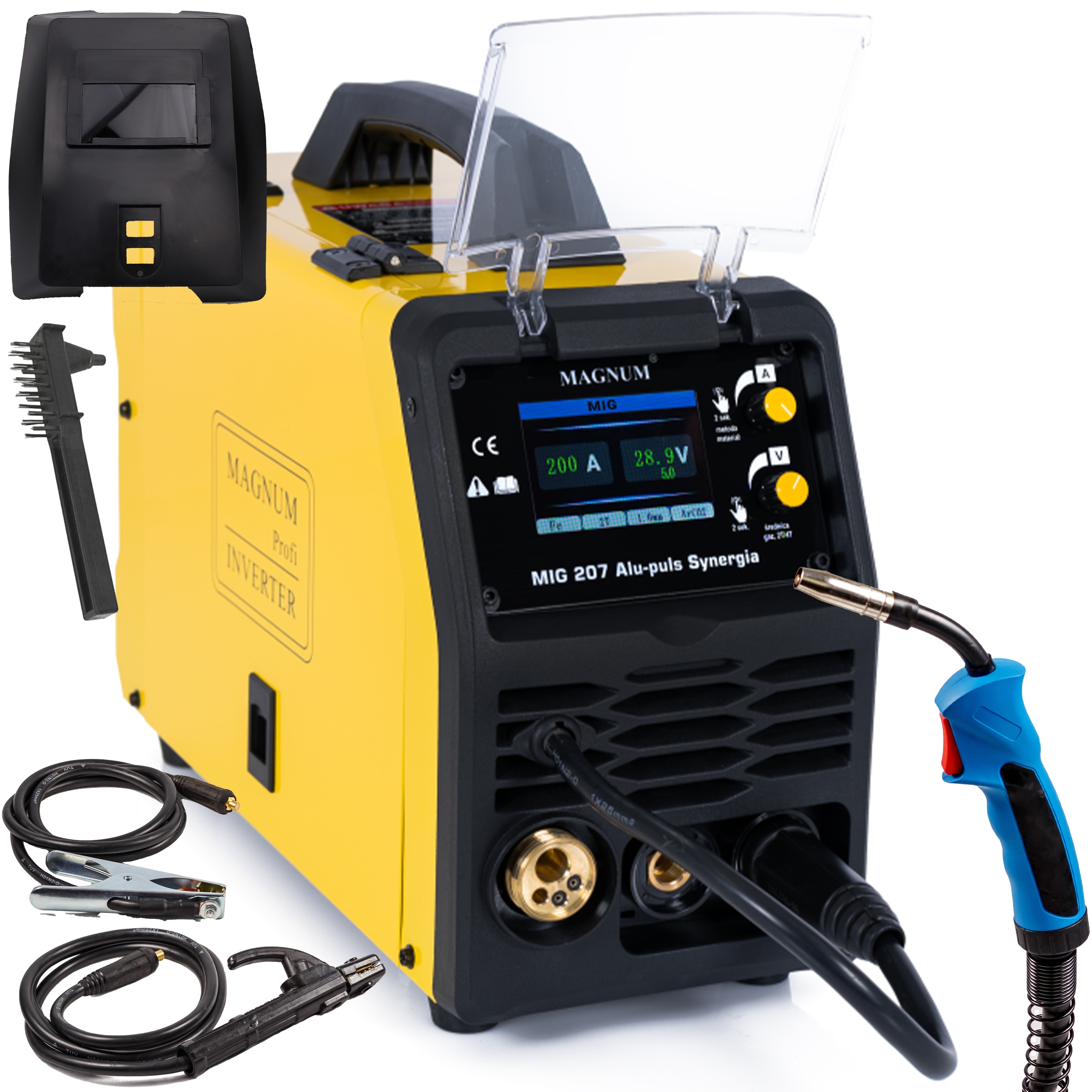Magnum Mig 207 Alu Puls Synergia Mma 200A 230V Mig/tig