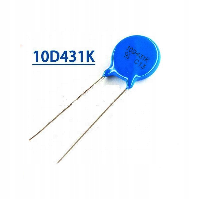 Warystor 10D431K zabezpieczenie