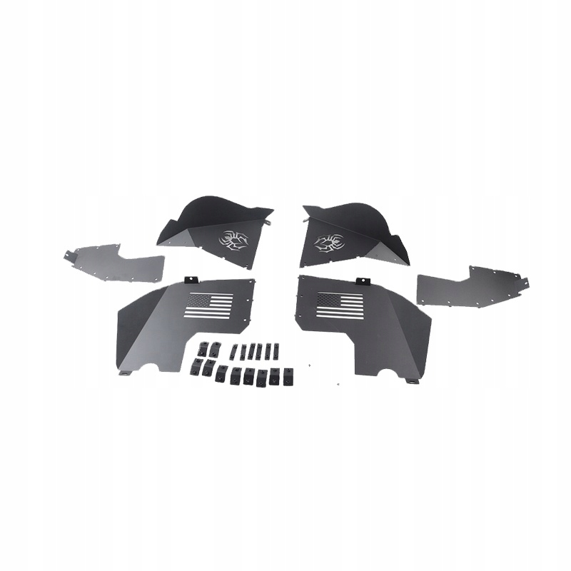 Metalowe Osłony nadkoli Wrangler JL JLU