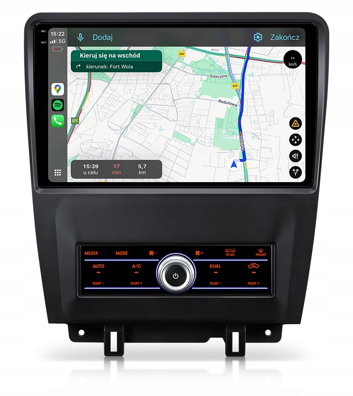 Ford Mustang Rádio Navigace Android TS20 12GB/256GB 2K Qled