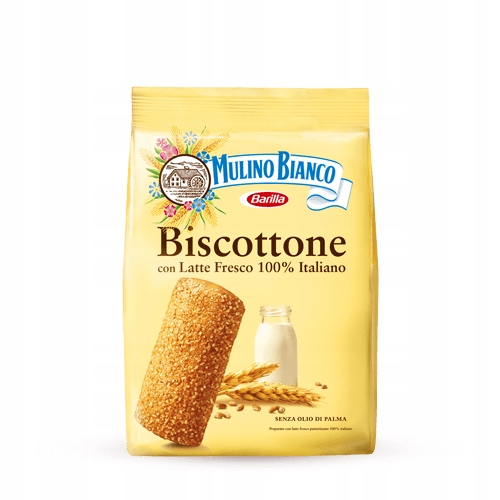 Levně 3x Mulino Bianco Biscottone italské sušenky s cukrem 700 g