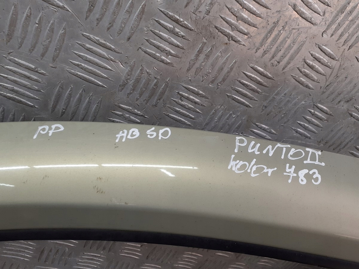 DRZWI PRAWY PRZÓD FIAT PUNTO II 783 Strona zabudowy przód - prawa