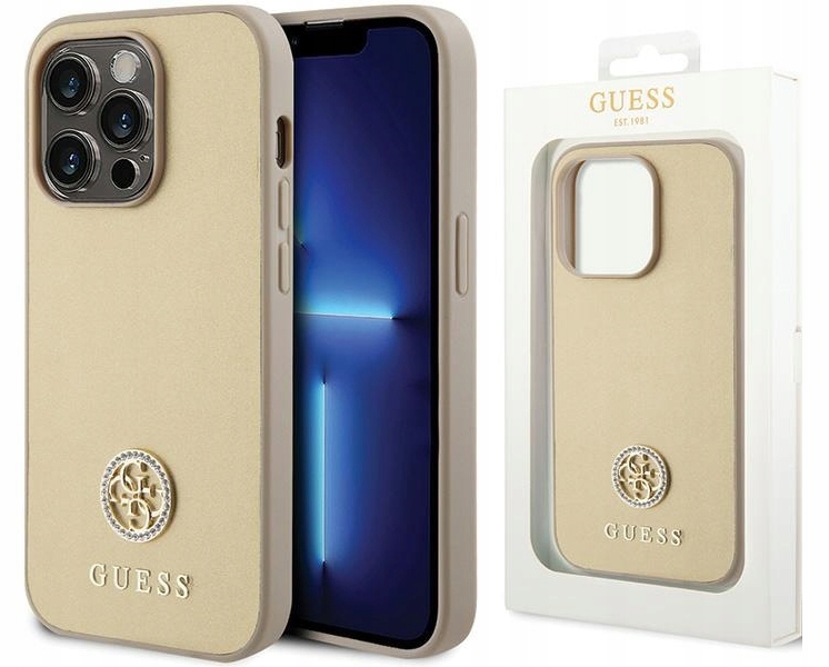 kryt pouzdro Guess Strass obal iPhone 15 Pro Max