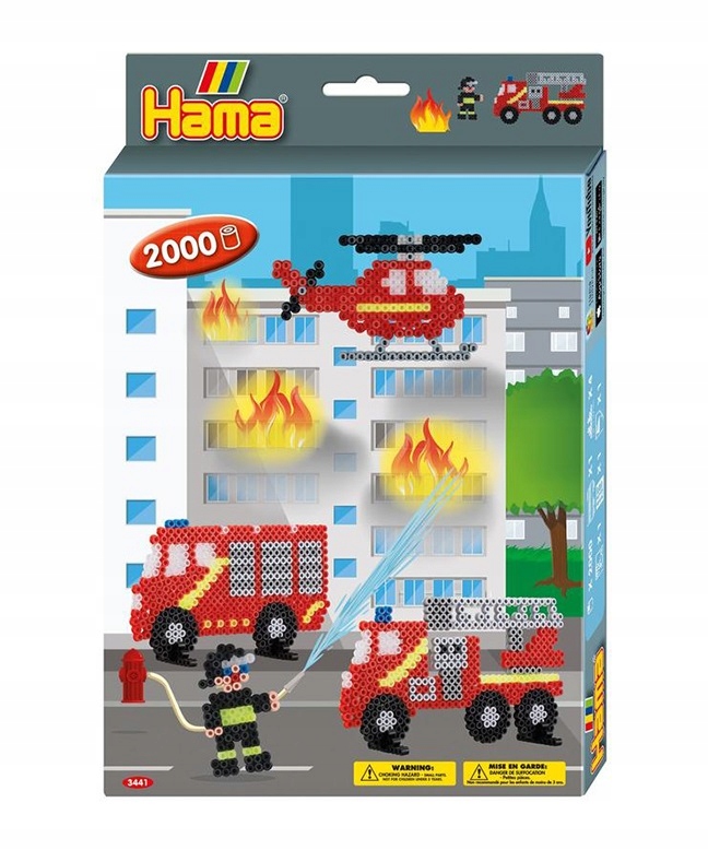 

Koraliki Hama MIDI Straż Pożarna 2 Tys. 3441