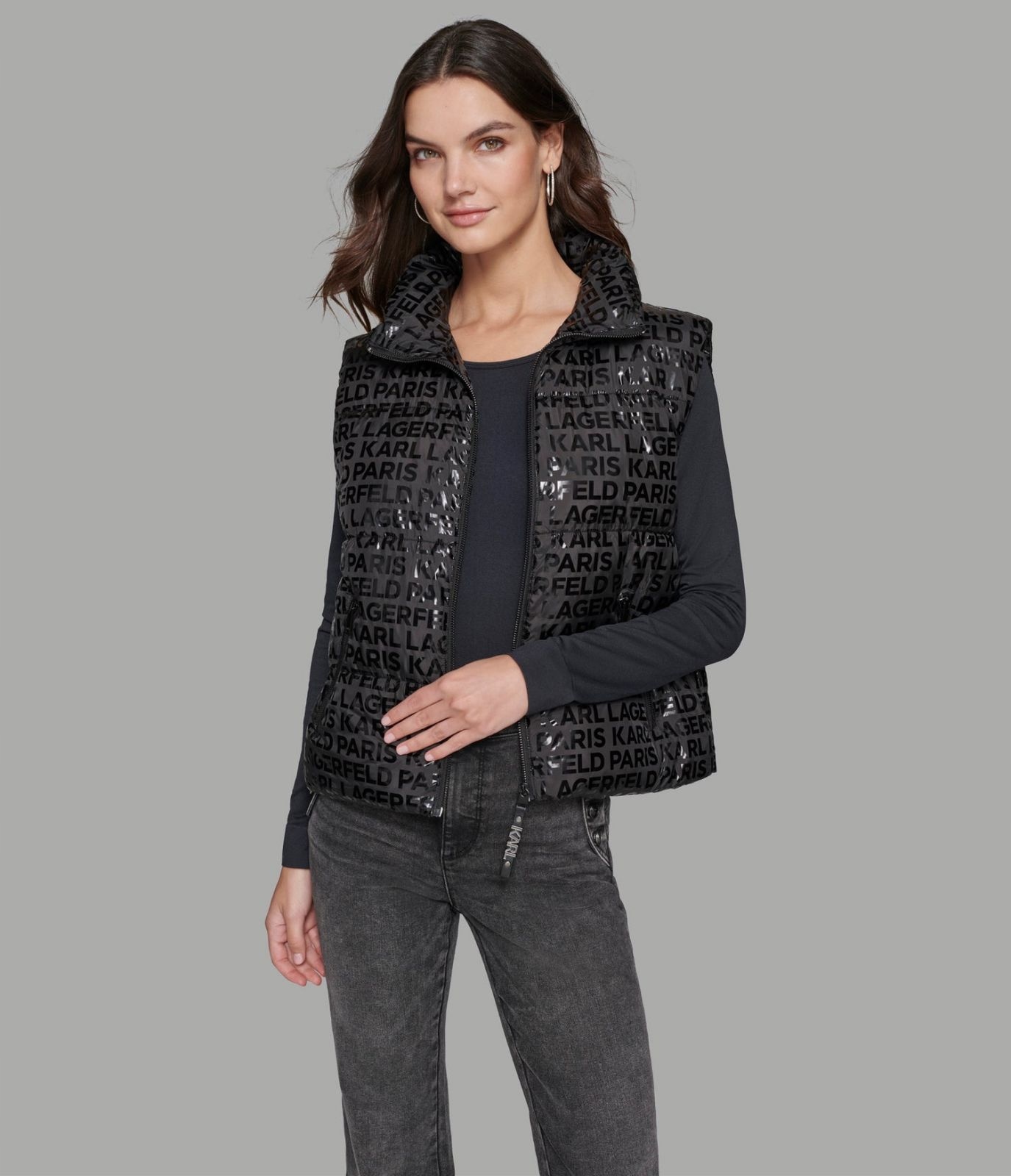 Karl Lagerfeld Paris dámská vesta Tonal S