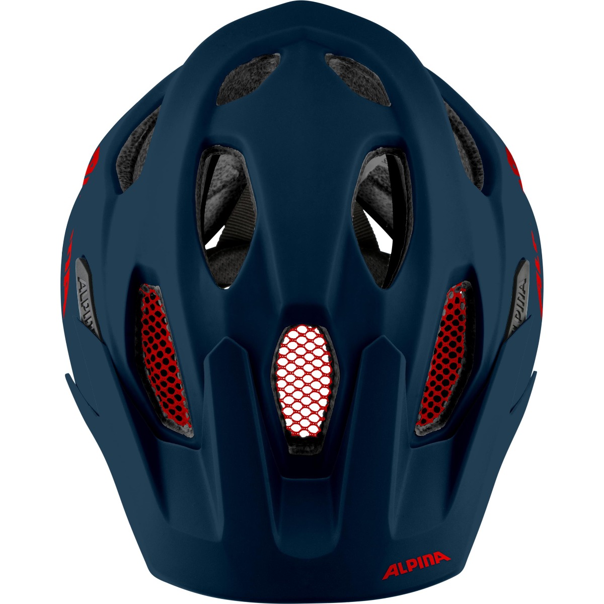 Dětská cyklistická přilba Alpina Carapax Jr. vel. M 51-56 cm indigo matt