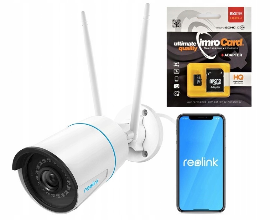 Kamera Reolink W320 WiFi 5MP P2P Smart Detekcia 64GB Karta