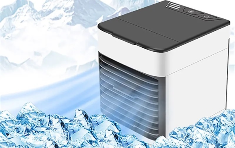 KLIMATYZER WENTYLATOR KLIMATOR: na WODĘ LÓD 3w1 7W Moc 7 W