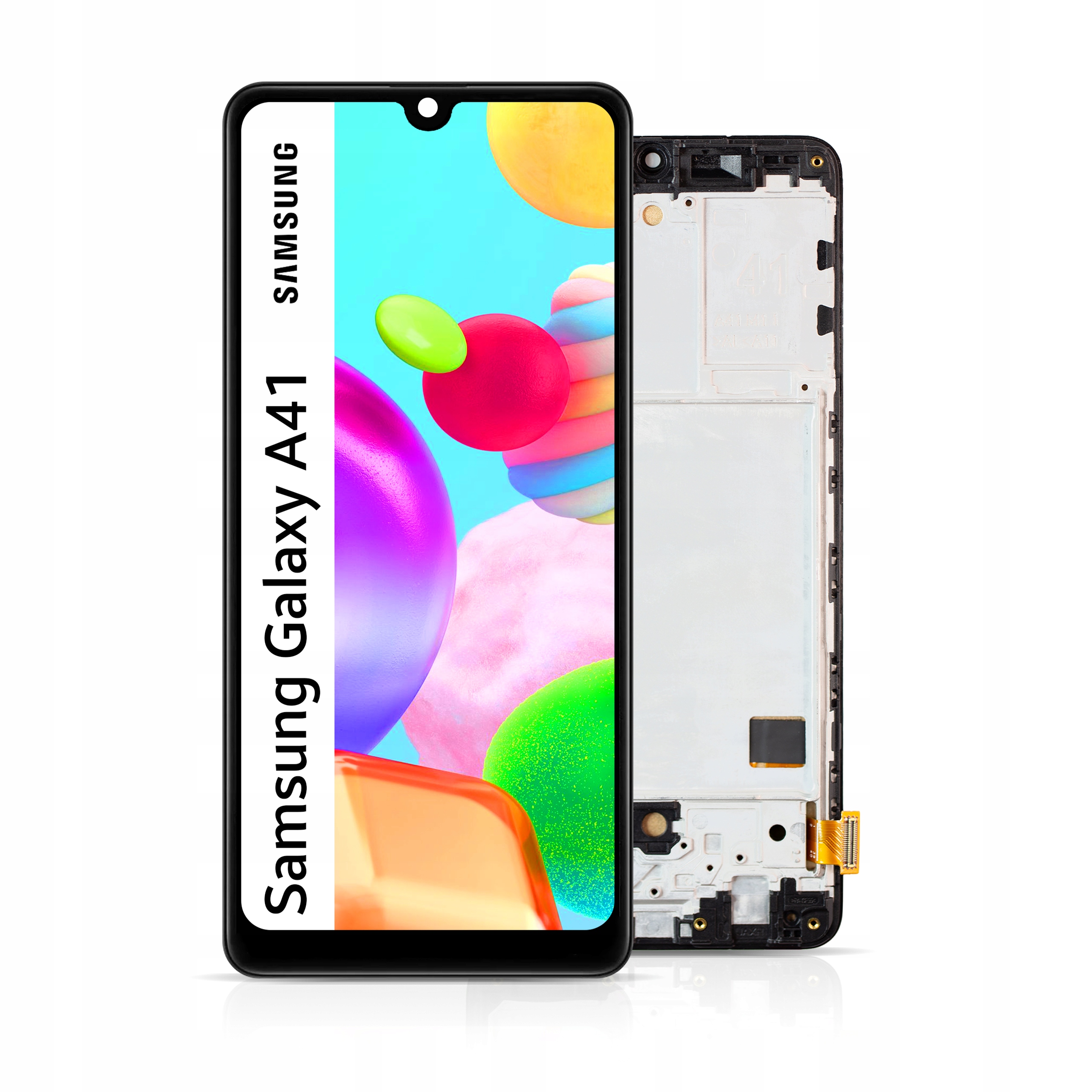 SM-A415F/DS LCD pro Samsung A41 Displej Rámeček Matrix Incell