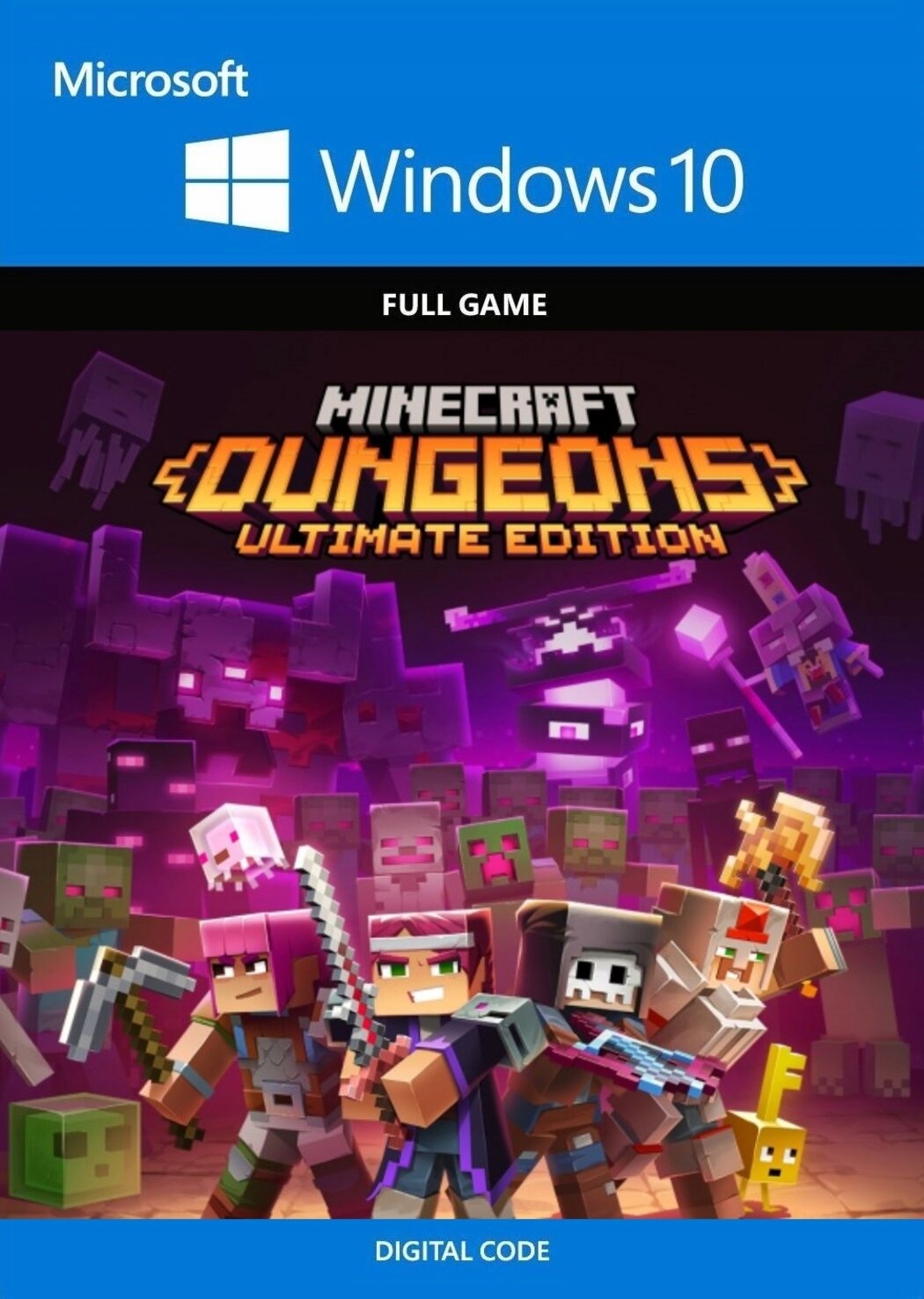 MINECRAFT DUNGEONS ULTIMATE EDITION KÓD KULCS MICROSOFT STORE WINDOWS 10 PC