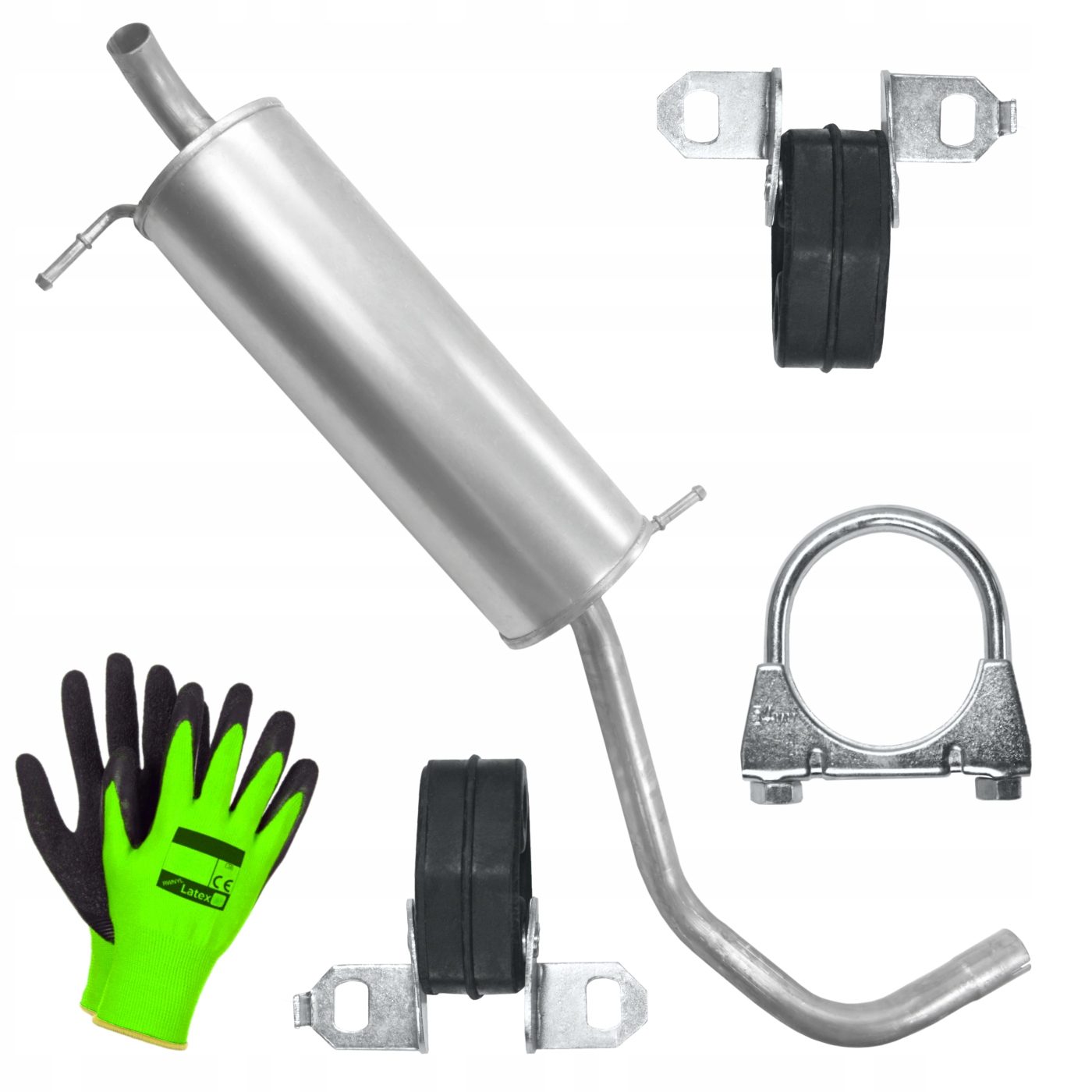 ADP-T2T45P9A0U8Z6W3 - Концевой глушитель VW Polo 4 IV 9N 01-06 1.2 HTB