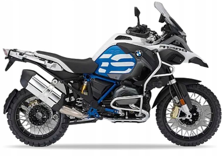 Samolepky Juula Na Motocykl Pro Bmw R 1200 Gs Adventure 2017-2018 Bílé YN1F