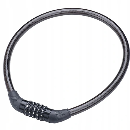 

Blokada Rowerowa Pętla 10x65cm Zapięcie Szyfr