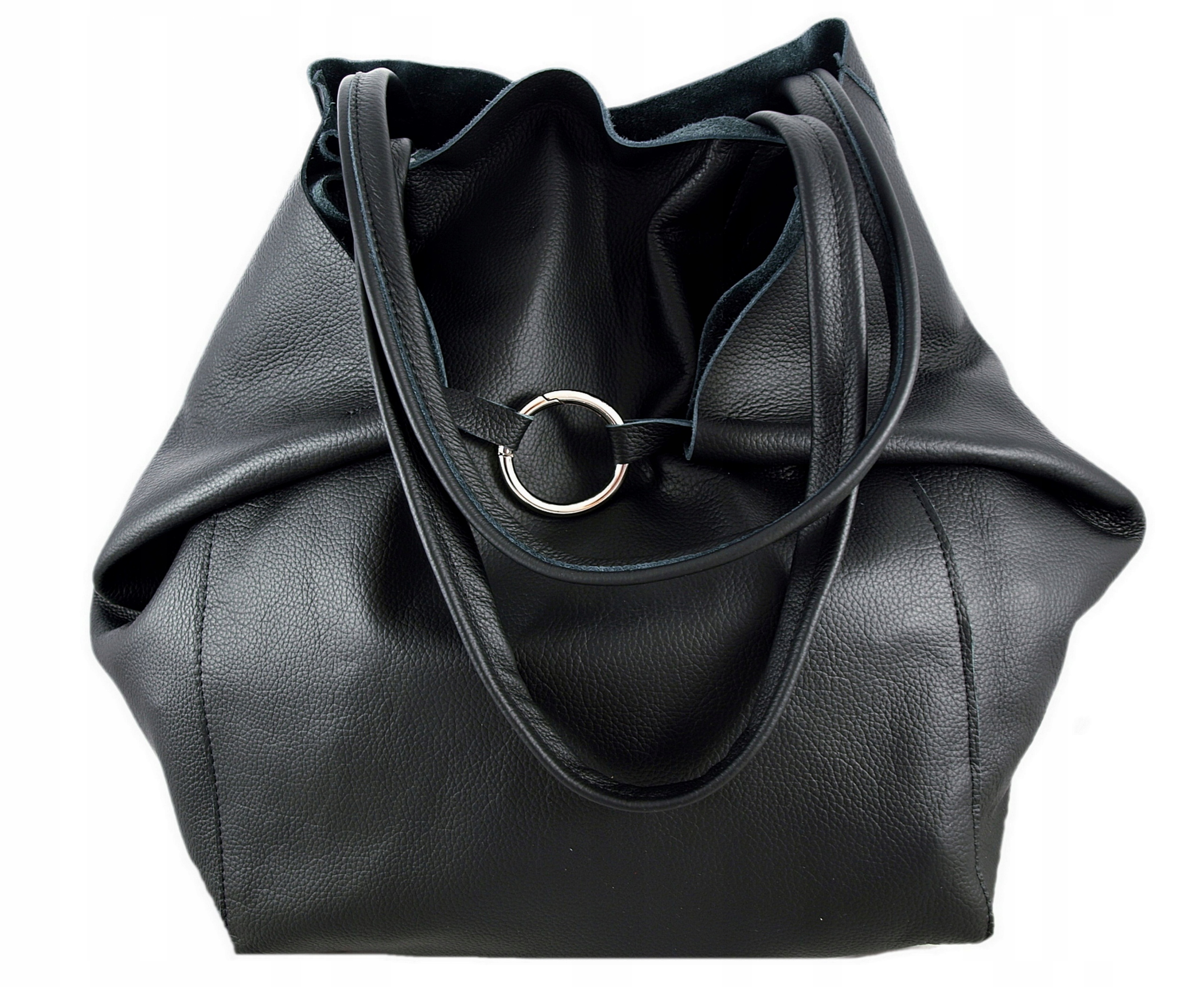 

Torebka Skórzana Worek Shopper 2w1 Kolory Skóra