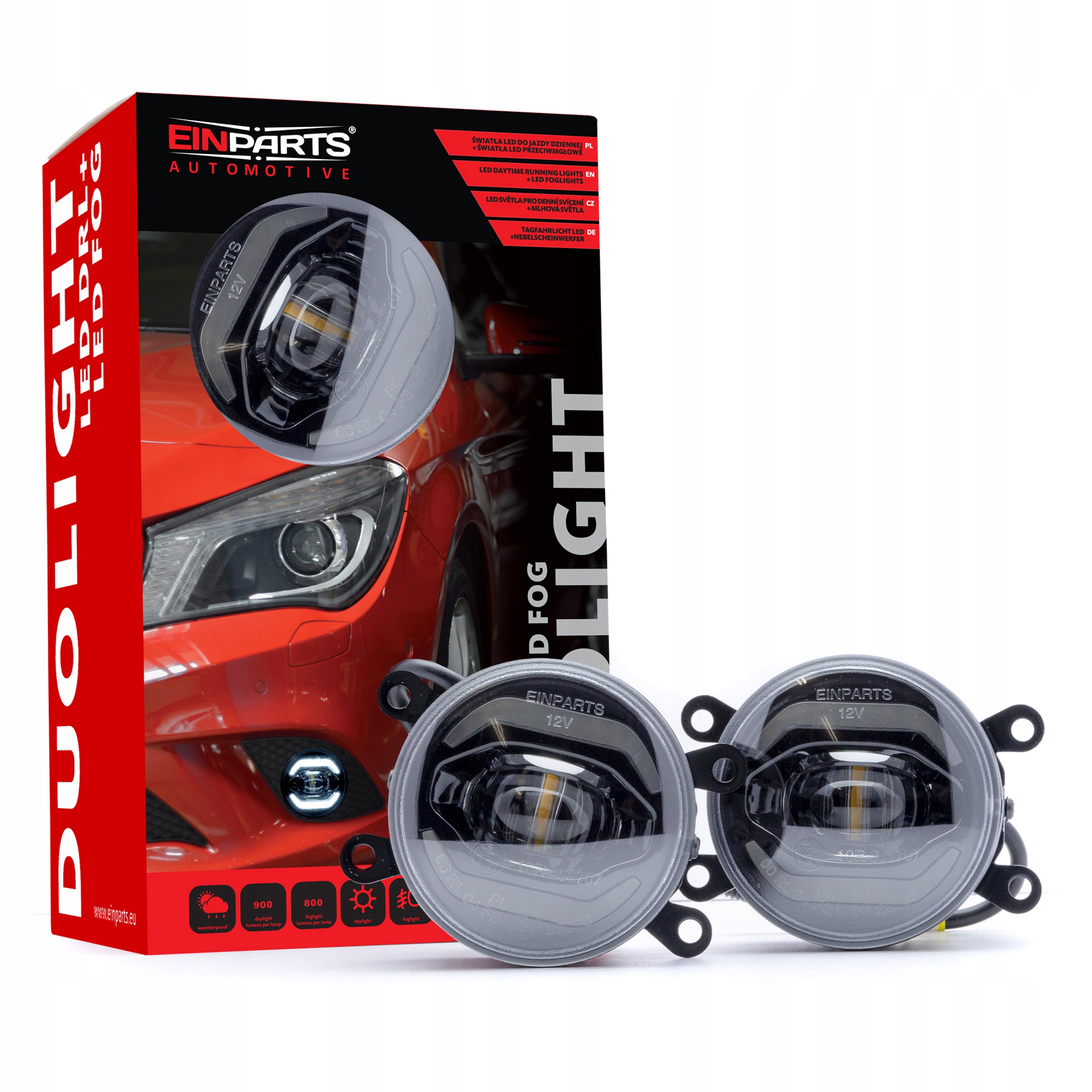 Denní Svícení Halogenová Světla Pro Citroen Dacia Fiat Ford Nissan Suzuki