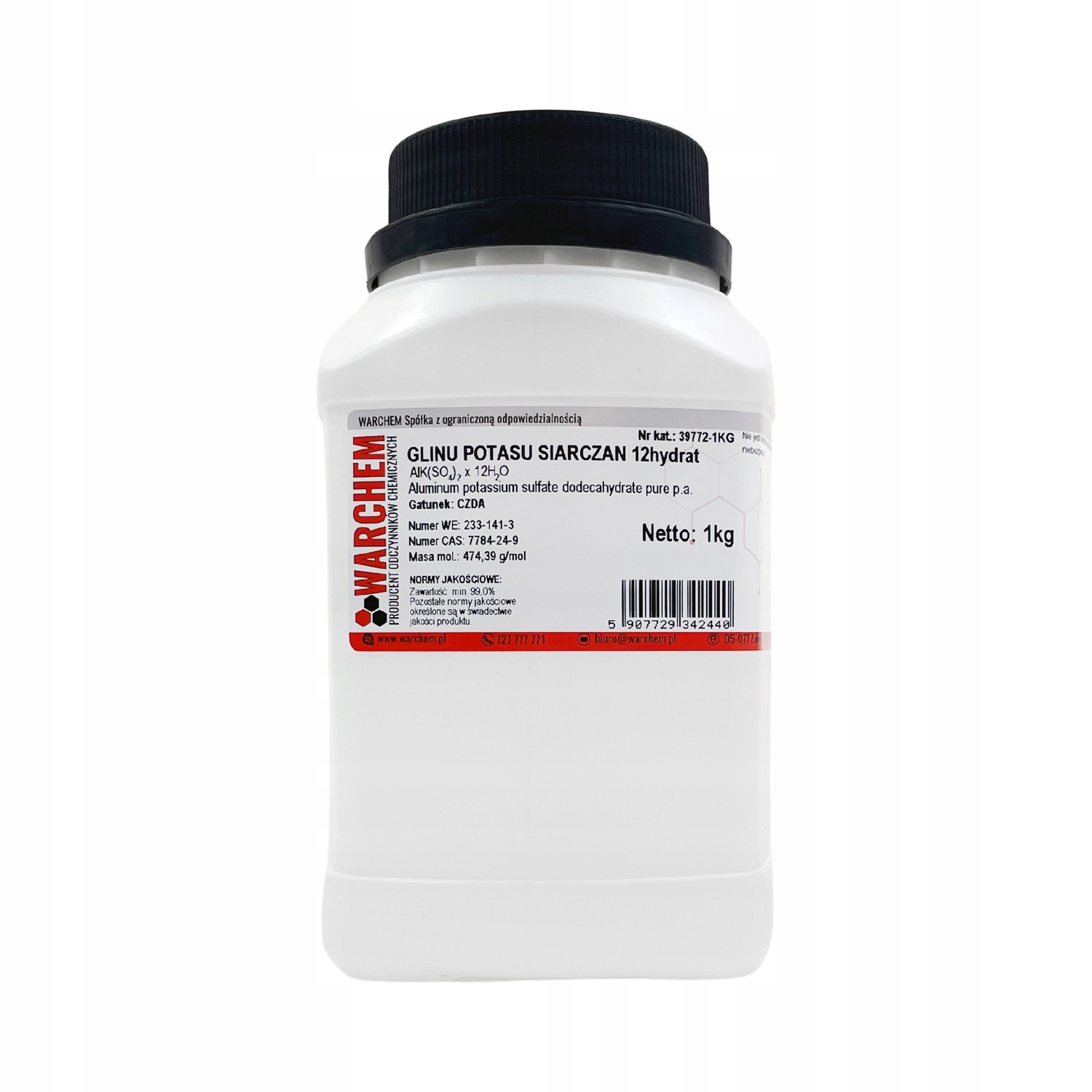 Siarczan Glinu Potasu 12hydrat Czda 1kg