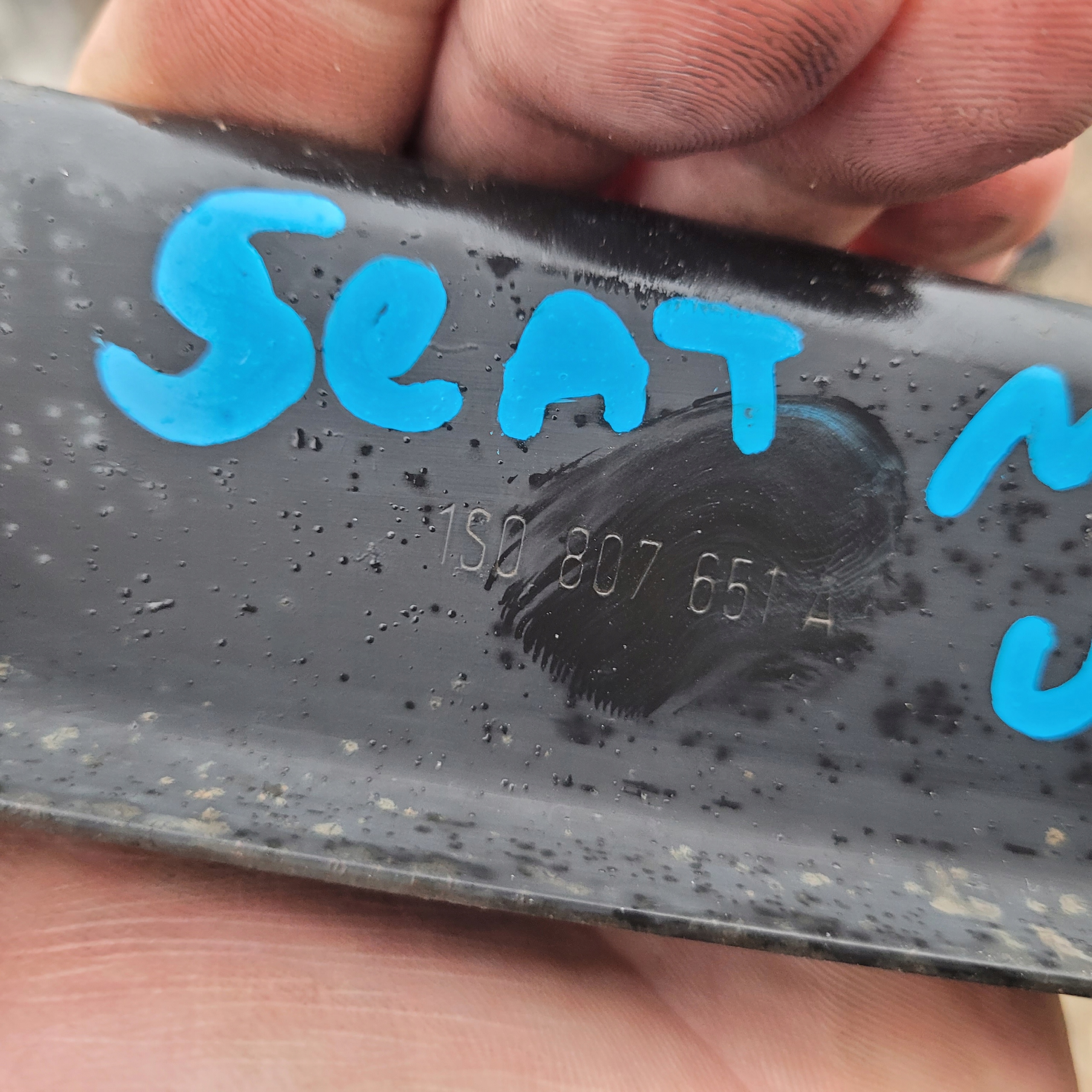 sider below bumper front SEAT MII UP CITIGO lower