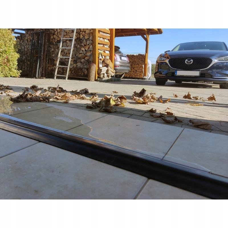 Uszczelka Garażowa Próg Bramy 75mm x 13mm 1mb Marka inna