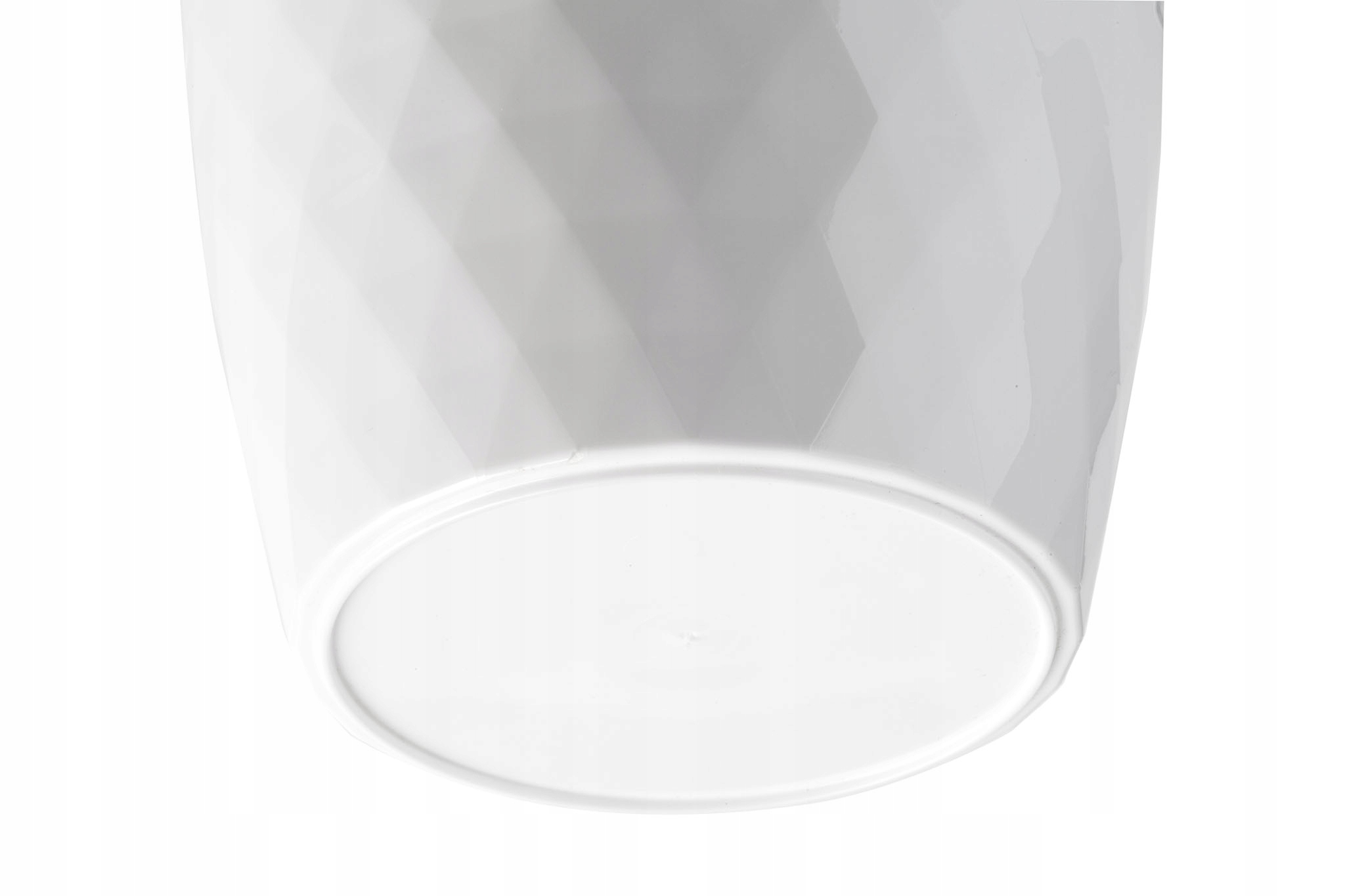 DONICZKA PLASTIKOWA Z PODSTAWKĄ DONICA OSŁONKA NA KWIATY 30cm BIAŁA KADAX Kod producenta K940