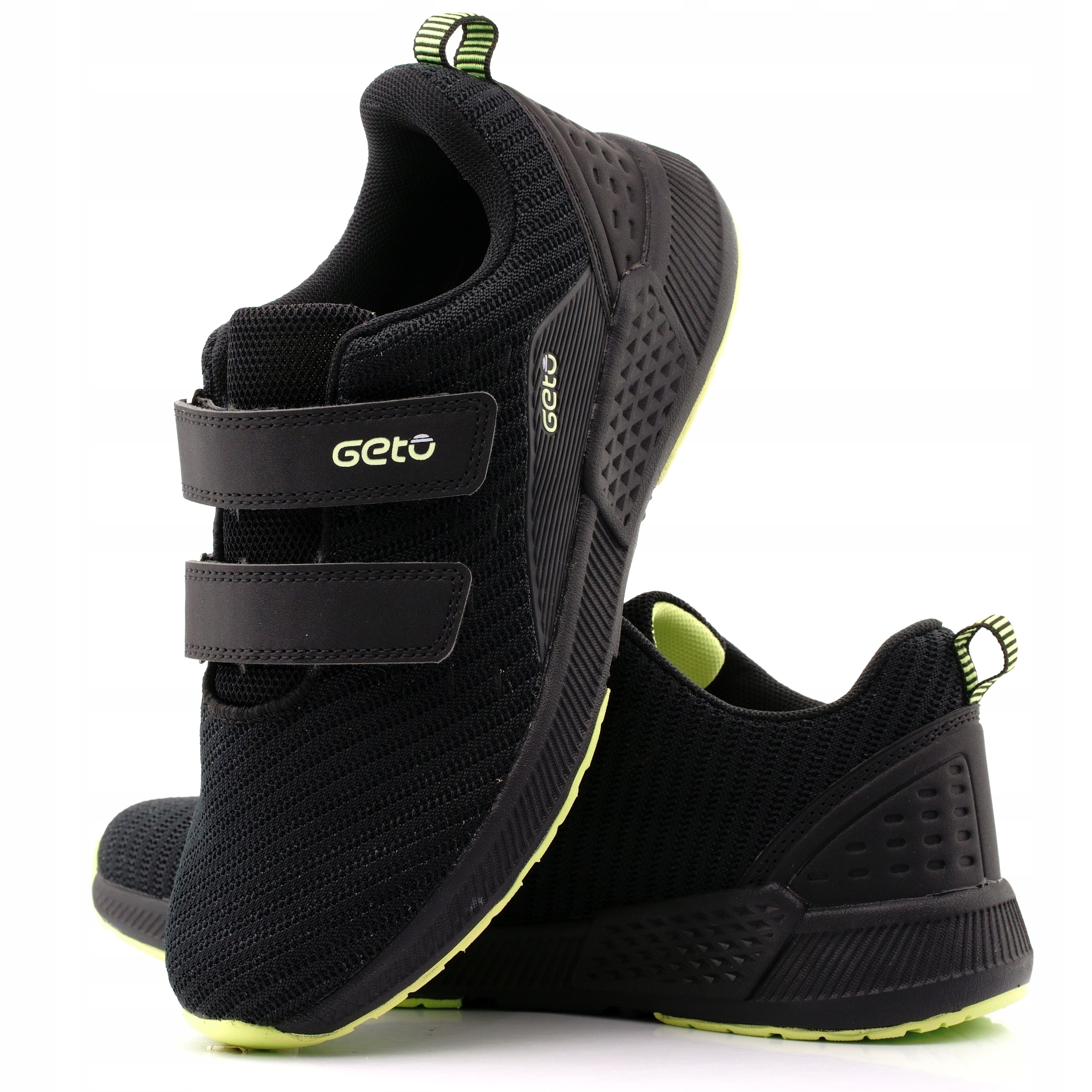 Buty Sportowe Adidasy Młodzieżowe Siatkowe Na Rzepy Geto 2032 37