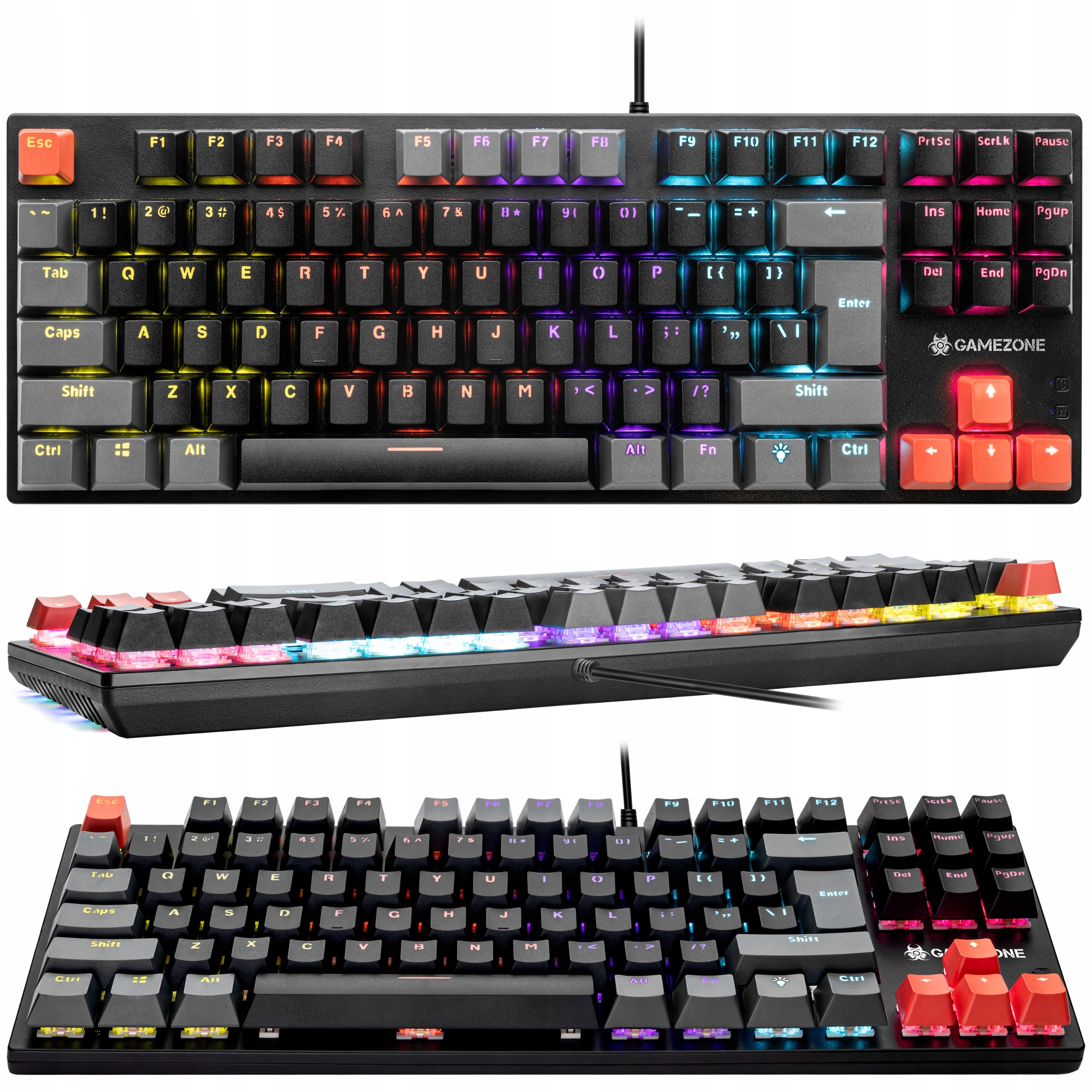 Klawiatura Przewodowa Usb Mechaniczna Blade Us International Gaming Graczy