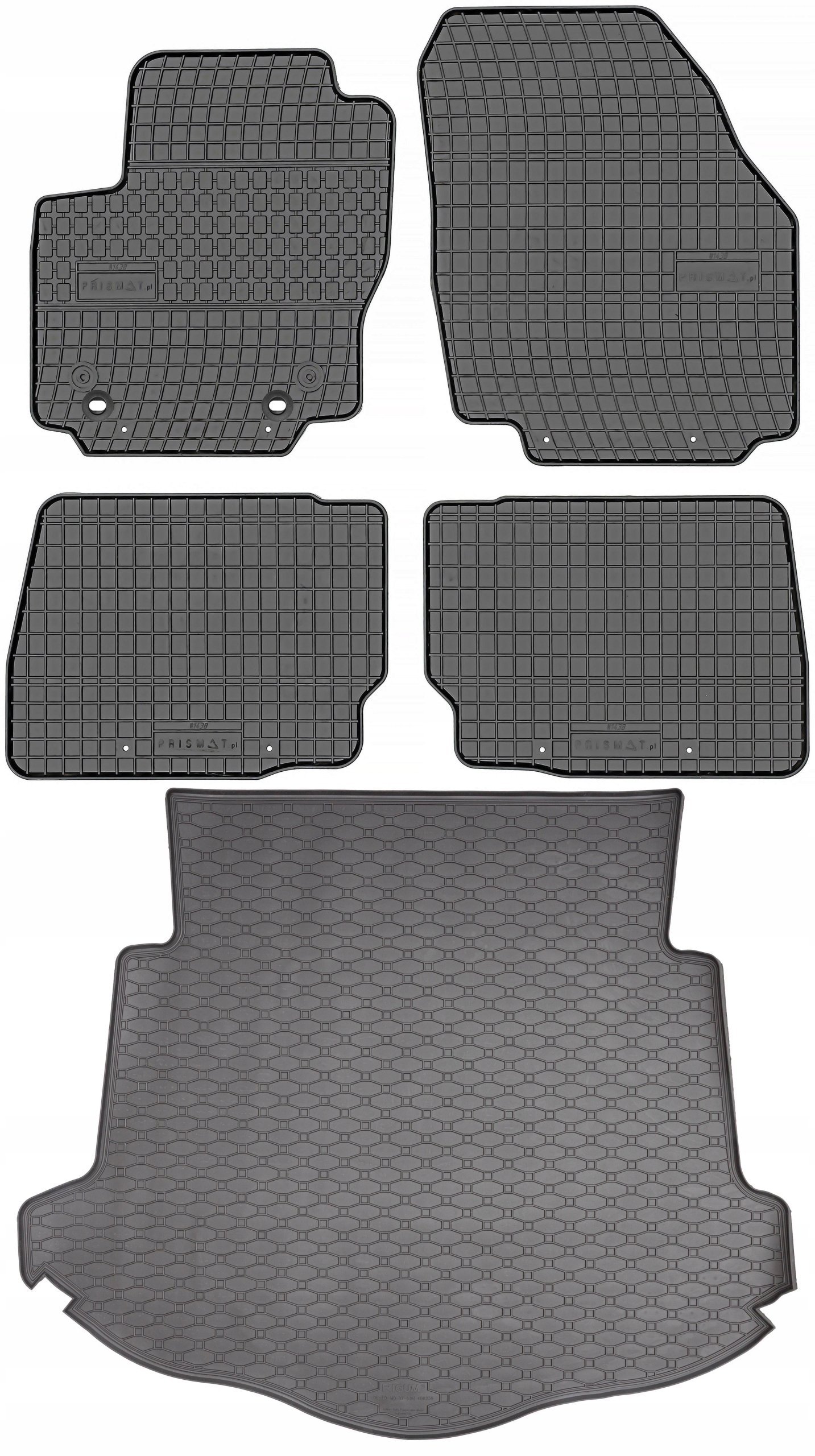 Ford Mondeo MK4 IV Sedan 2007-2011 Sada Koberce batožinový priestor