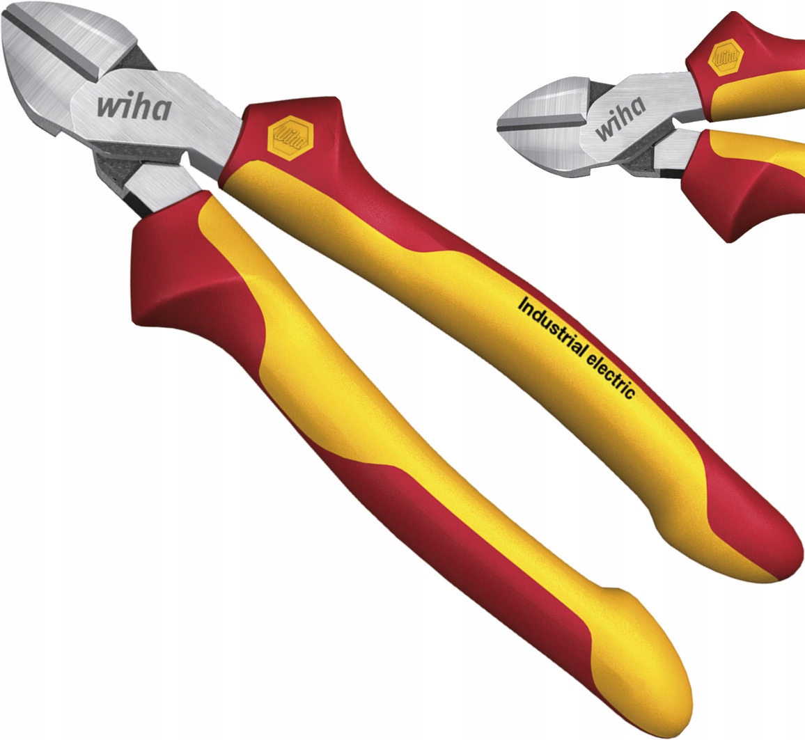 VDE 180MM WIHA БІЧНІ РІЖУЧІ ПЛОСКОГУБЦІ