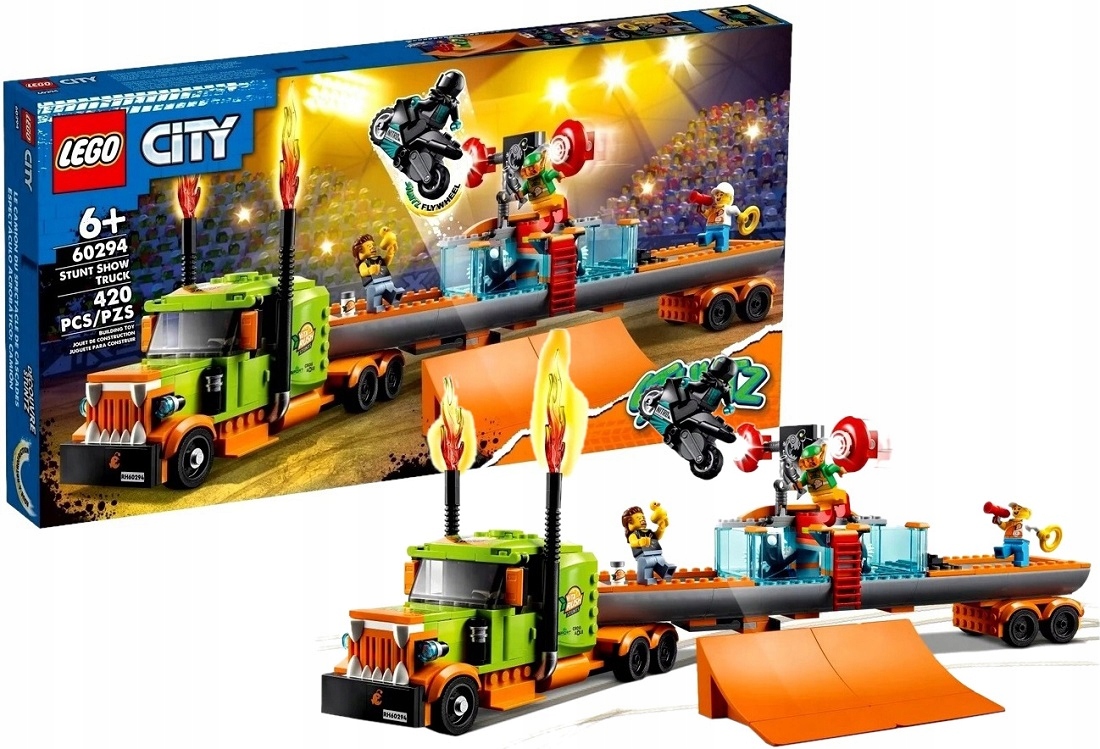 stavebnice Lego City Kaskadérský Kamion 60294