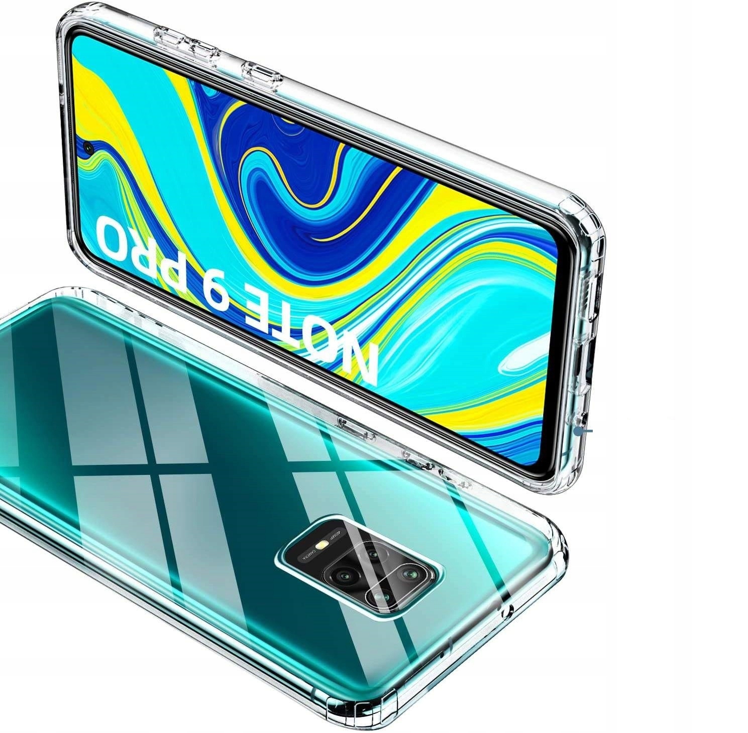 Etui Do Xiaomi Redmi Note 9 Pro 9S Pełne Szkło
