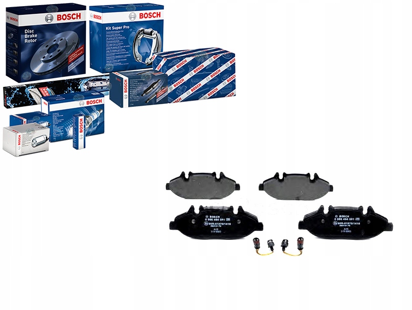 Sada Brzdových Destiček Bosch 64204320 3420791