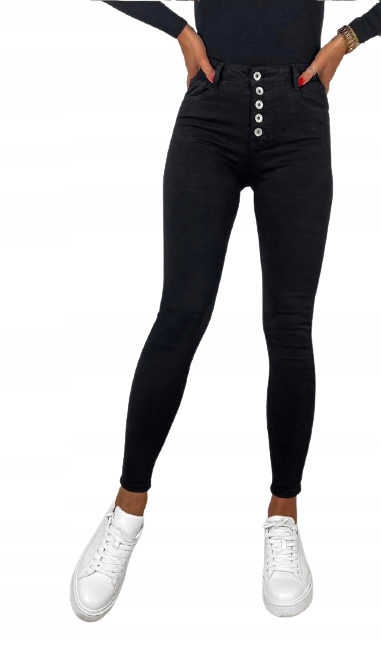 Брюки джинсы Женские эластичные высокой талией размер XL