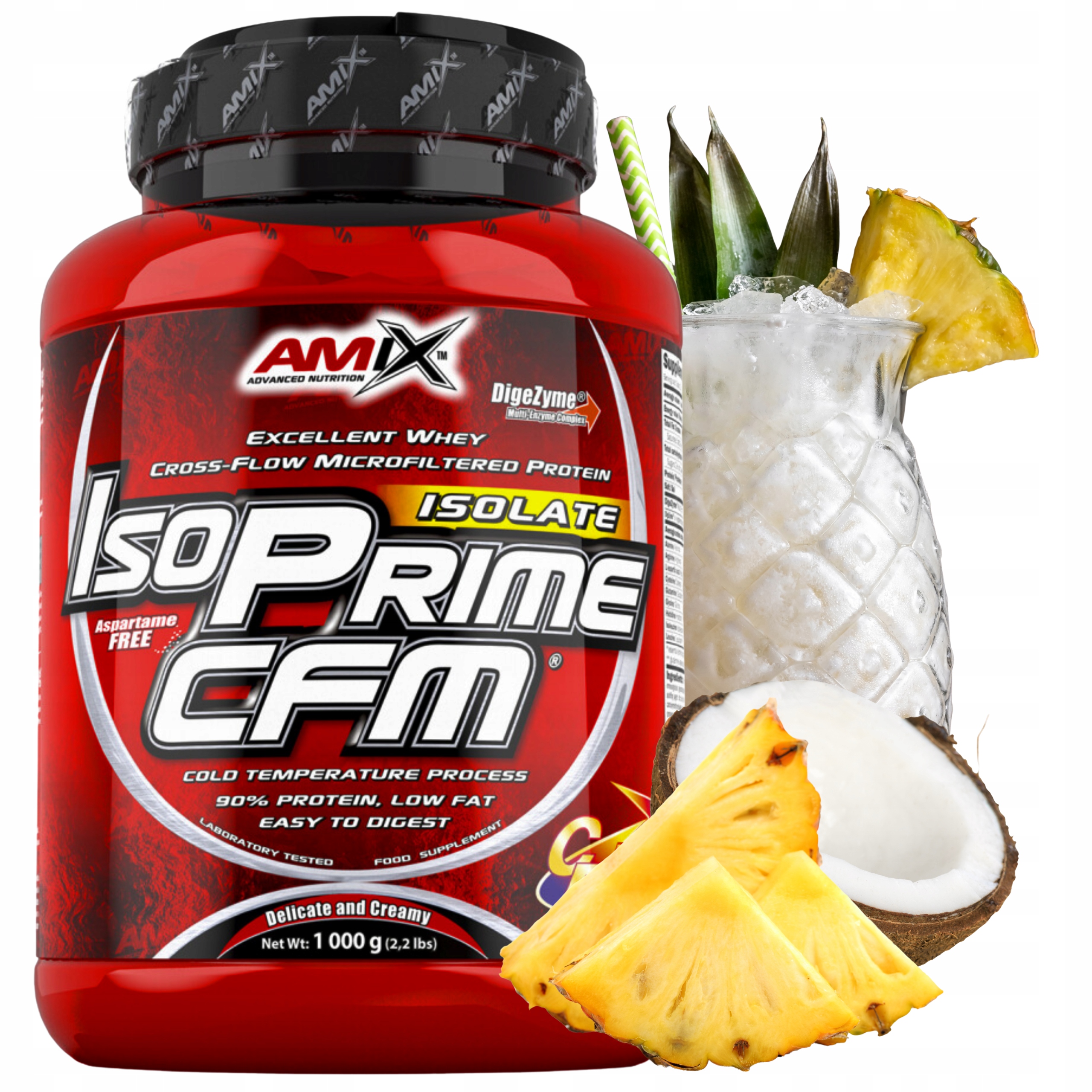Proteinový Shake Izolát Wpi Protein Amix IsoPrime Cfm Pinacolada