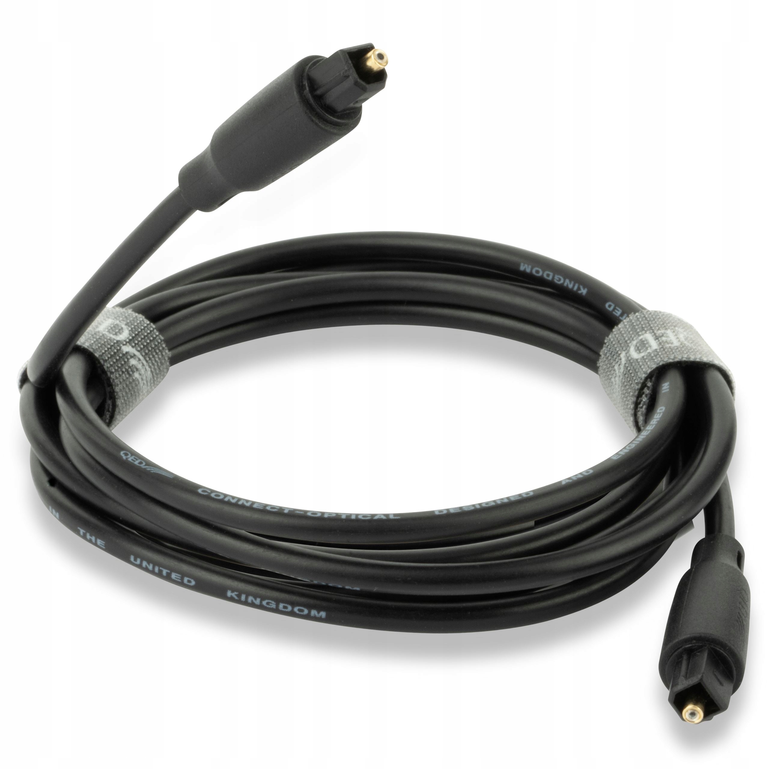 KABEL OPTYCZNY TOSLINK QED CONNECT OPTICAL CABLE QE8174 1,5m Złącza Toslink - Toslink