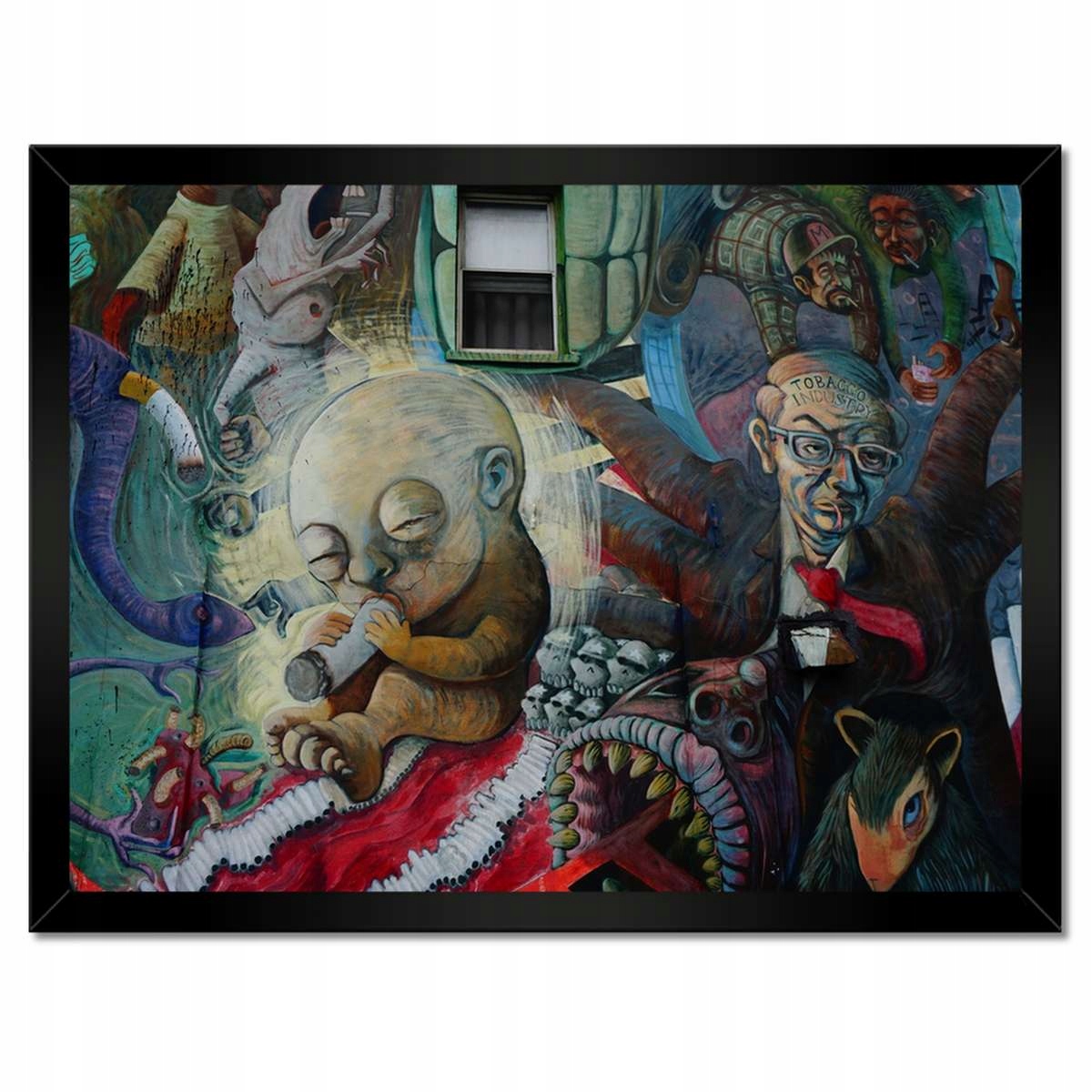 Plakáty v rámu 40x30 Graffiti Pouliční umění