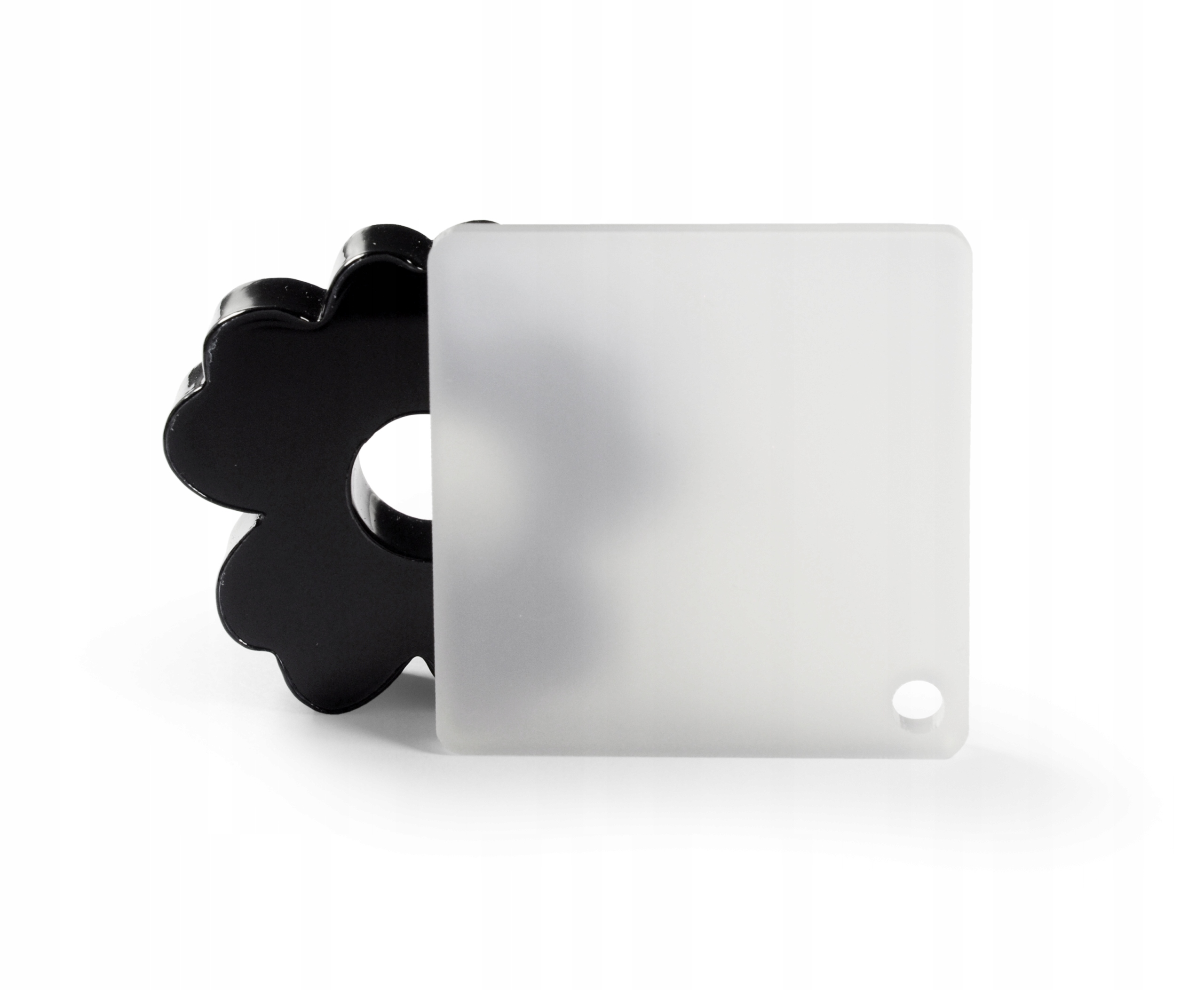 Plexa Pleksa Plexi PMMA mrożona satynowa 4mm (10x10cm)