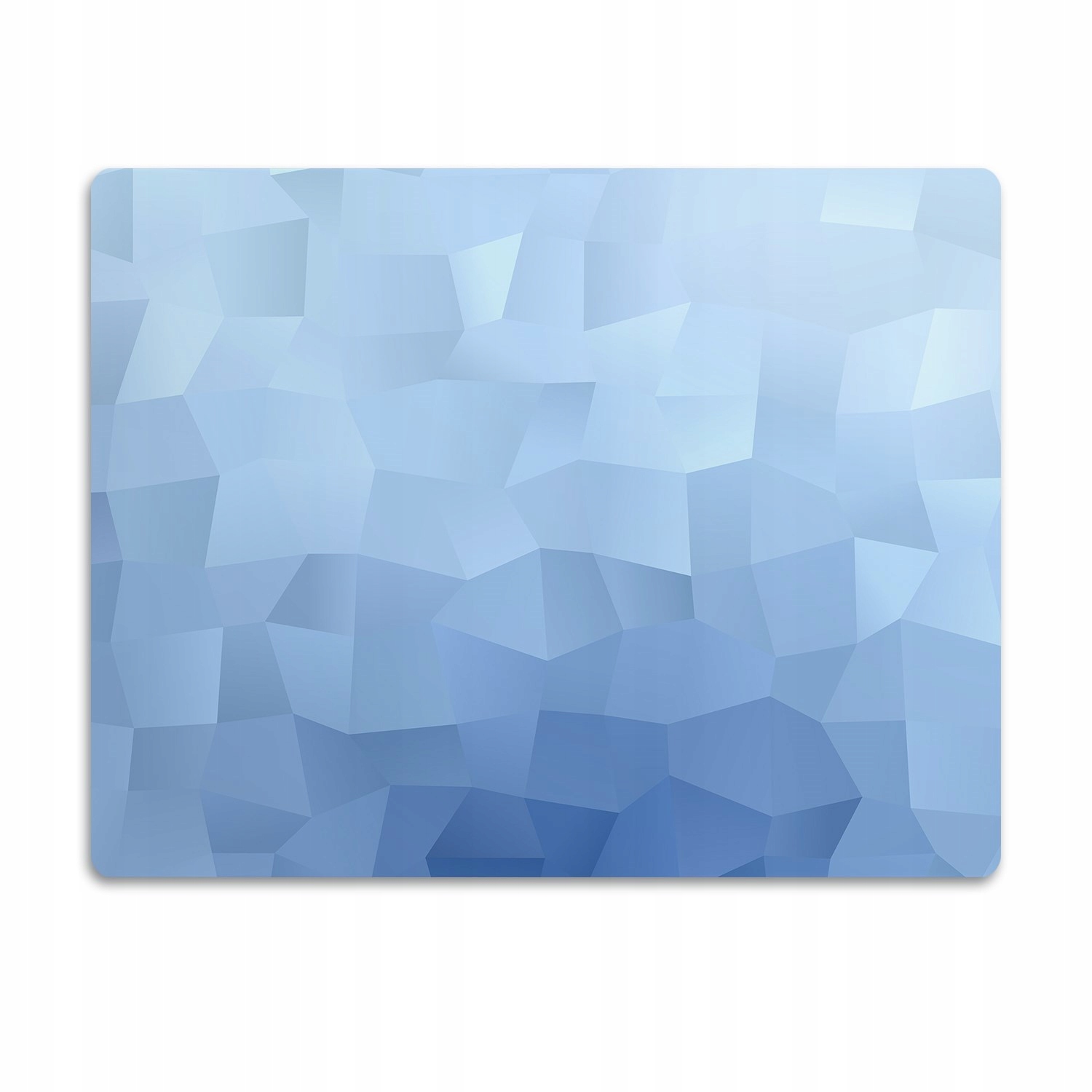 Levně Podložka pod misku pro psa Modrá abstrakce 90x60