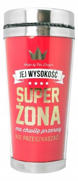 

zabawny kubek termiczny z napisem