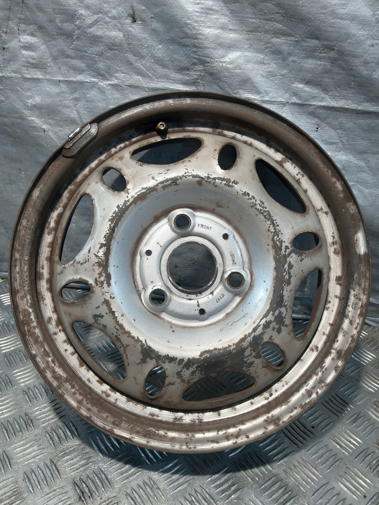 disk stalowa 1x smart R15 ET 27 4J 3x112