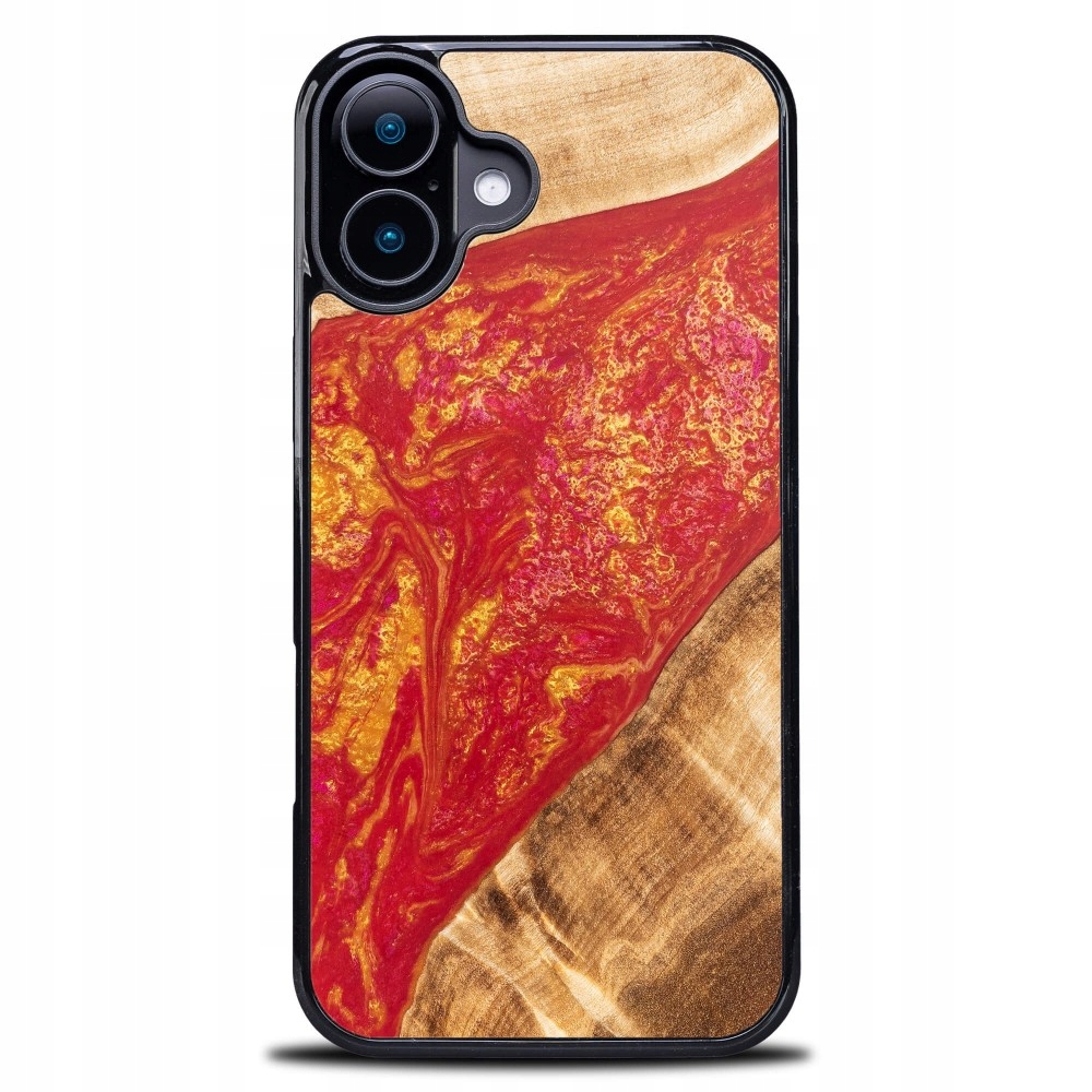 Pouzdro Bewood Unique pro iPhone 16 Plus Neony Paříž